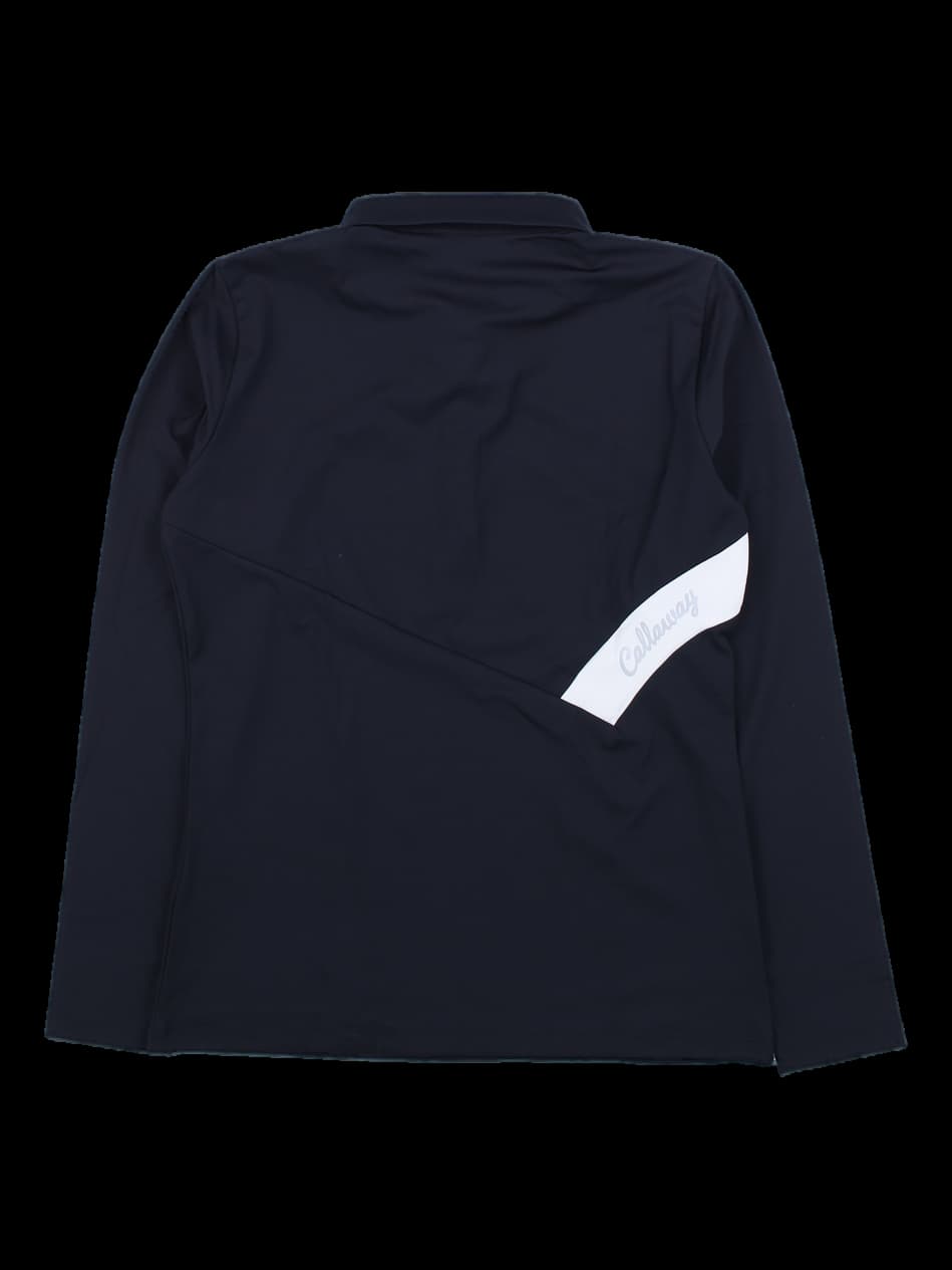 캘러웨이 긴팔 카라티 (블랙/화이트)