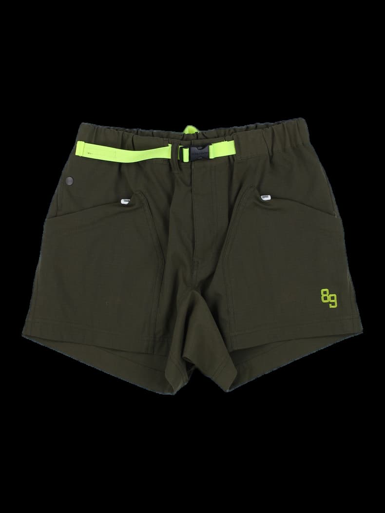 카키 카고 반바지