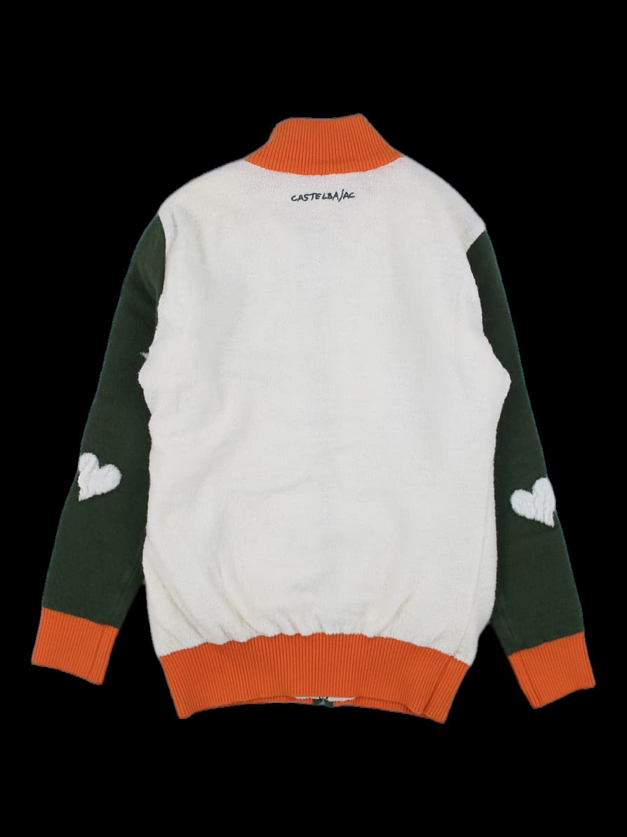 까스텔바작 하이넥 집업 플리스 자켓