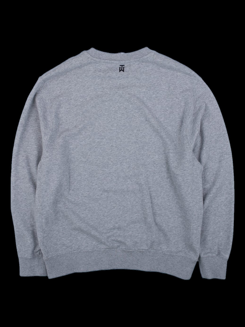 그레이 호랑이 그래픽 긴팔 맨투맨