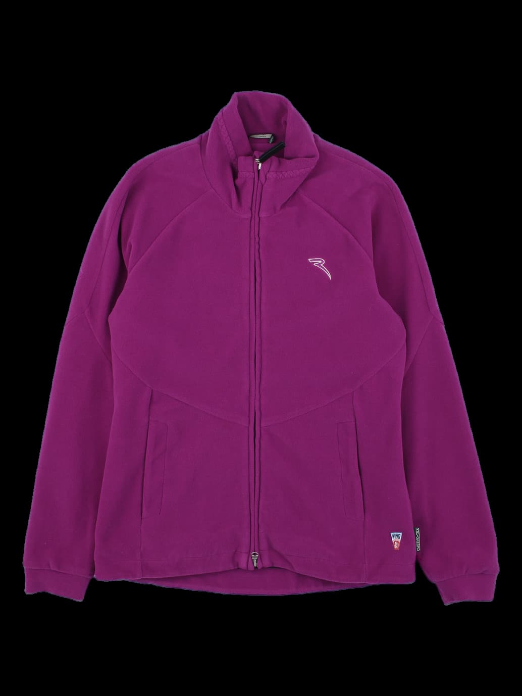 퍼플 플리스 자켓