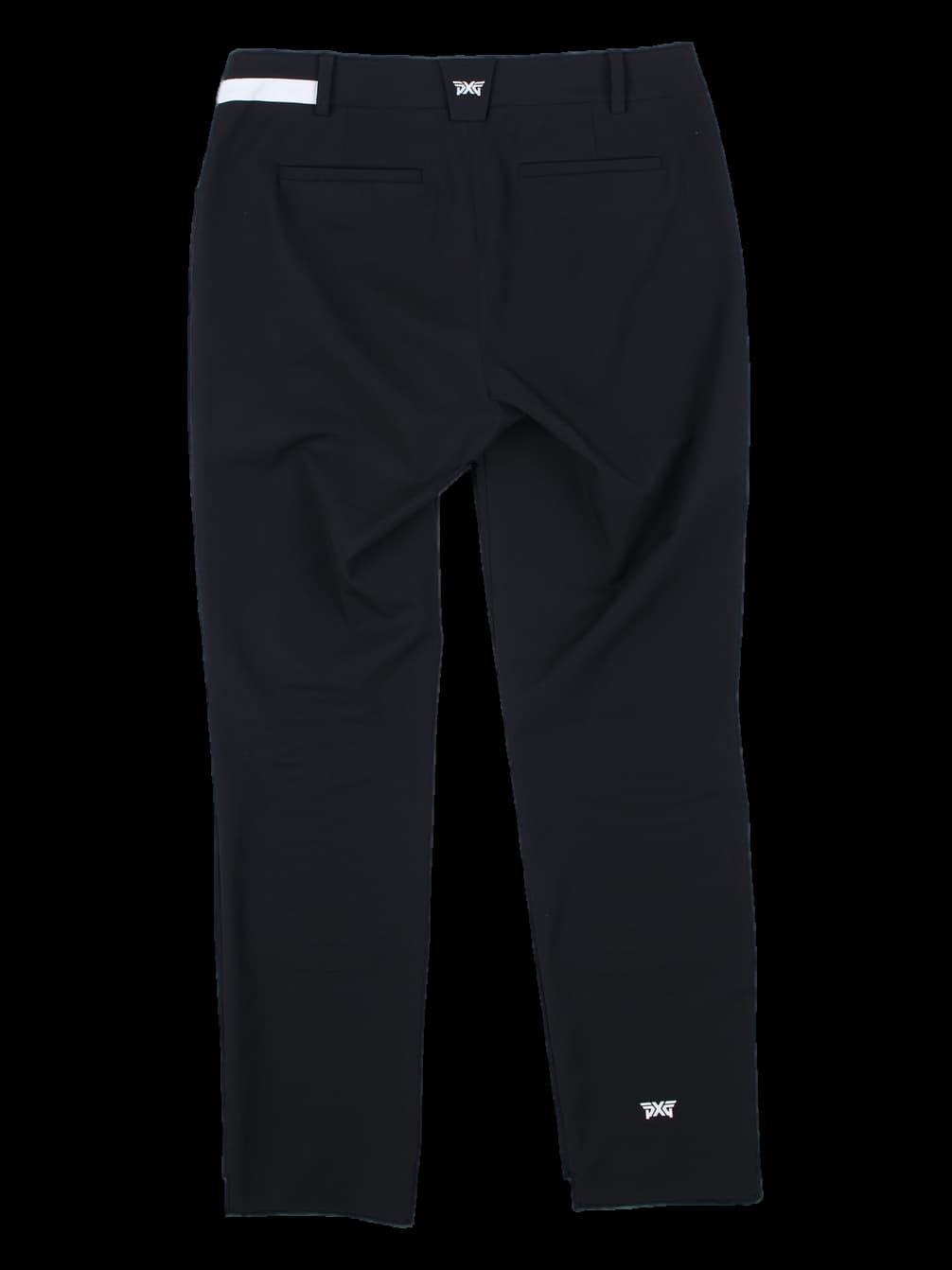 블랙 테이퍼드 골프 팬츠