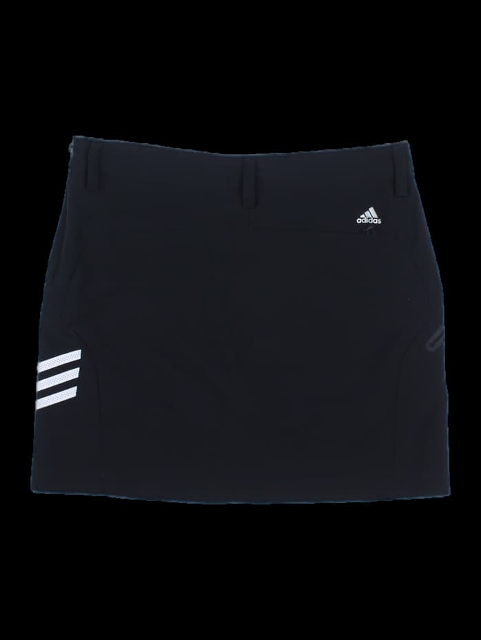 아디다스 삼선 블랙 골프 치마 스커트