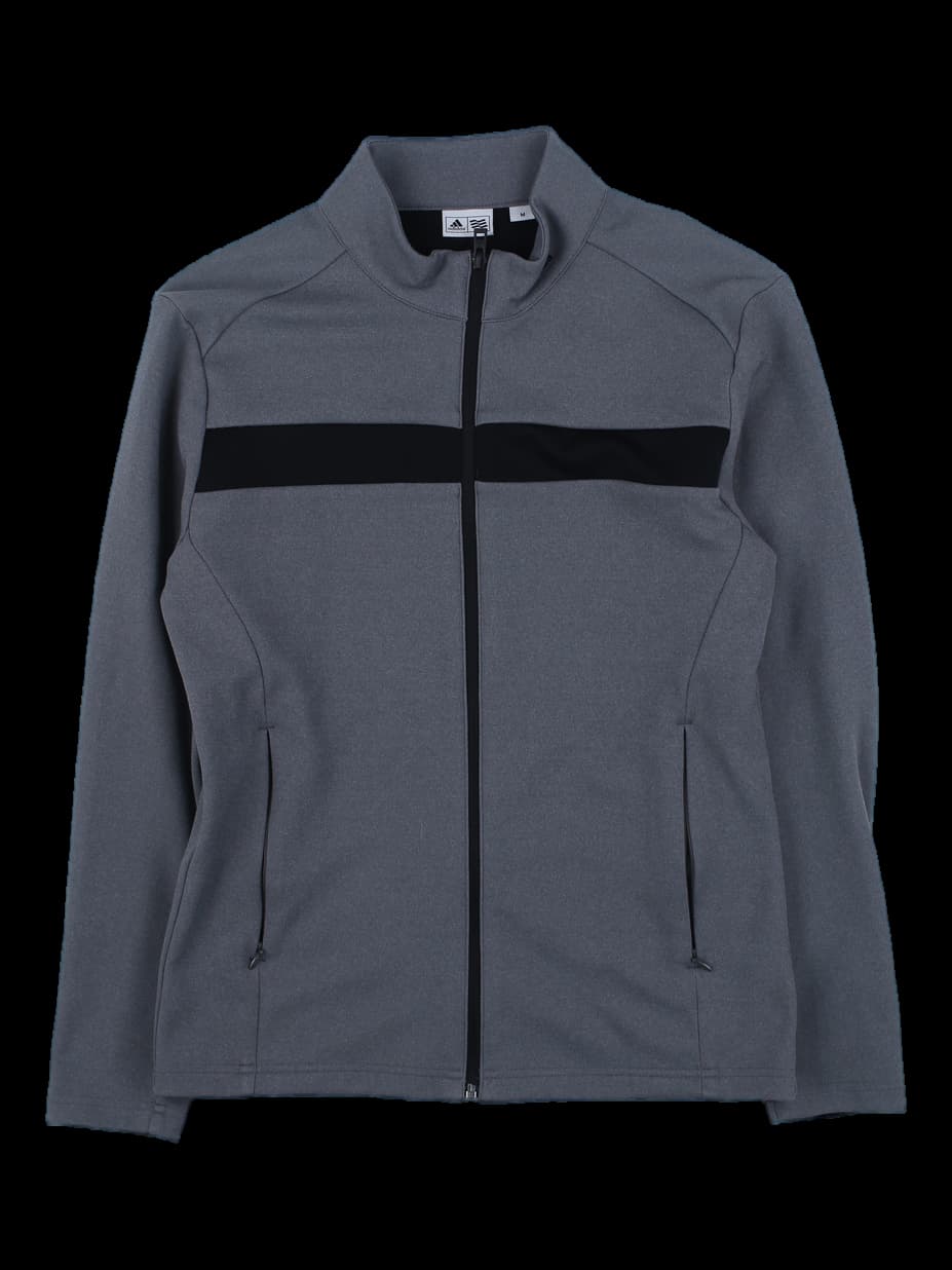 그레이 지퍼 트랙 재킷