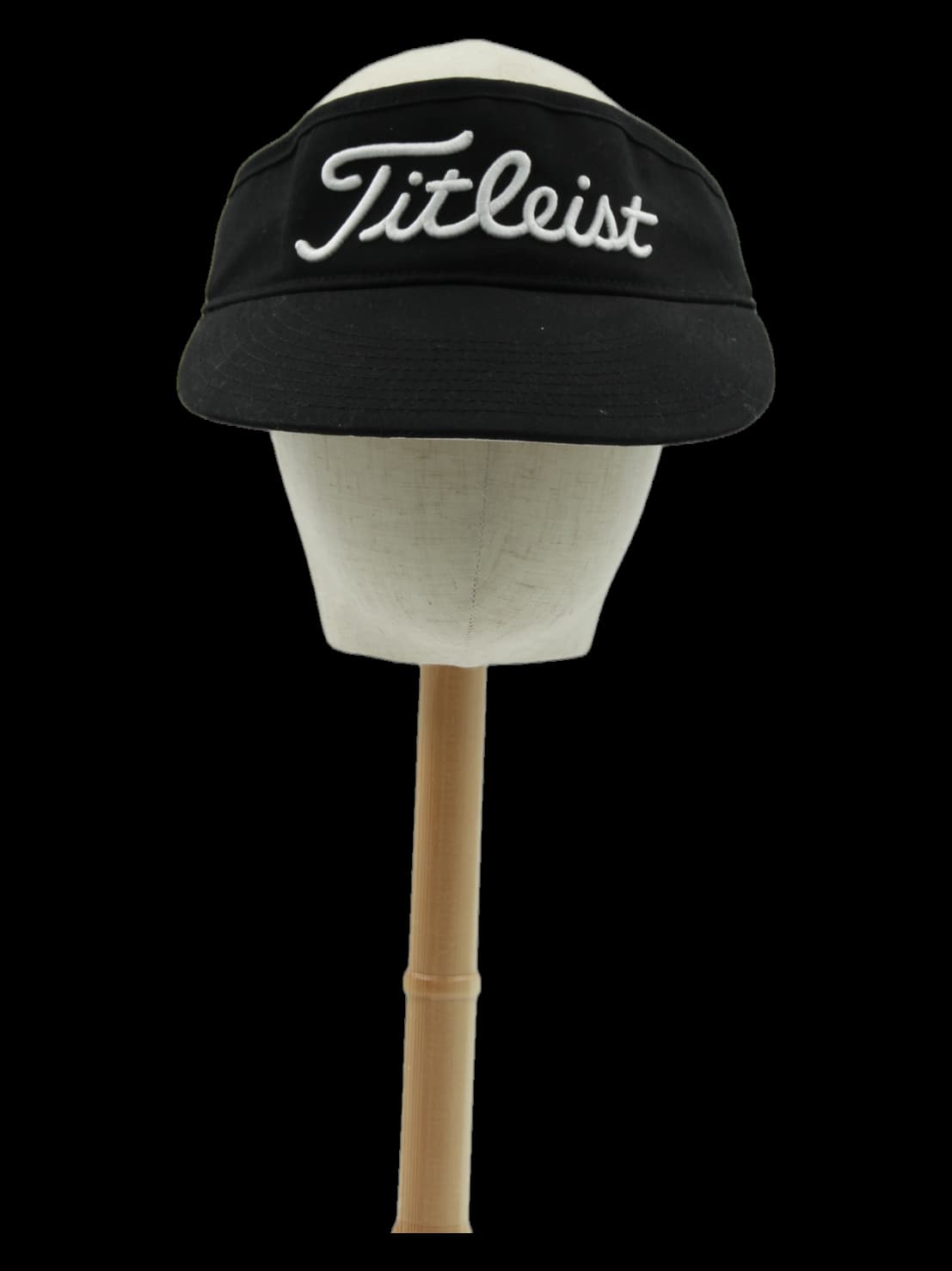 타이틀리스트 블랙 바이저 모자