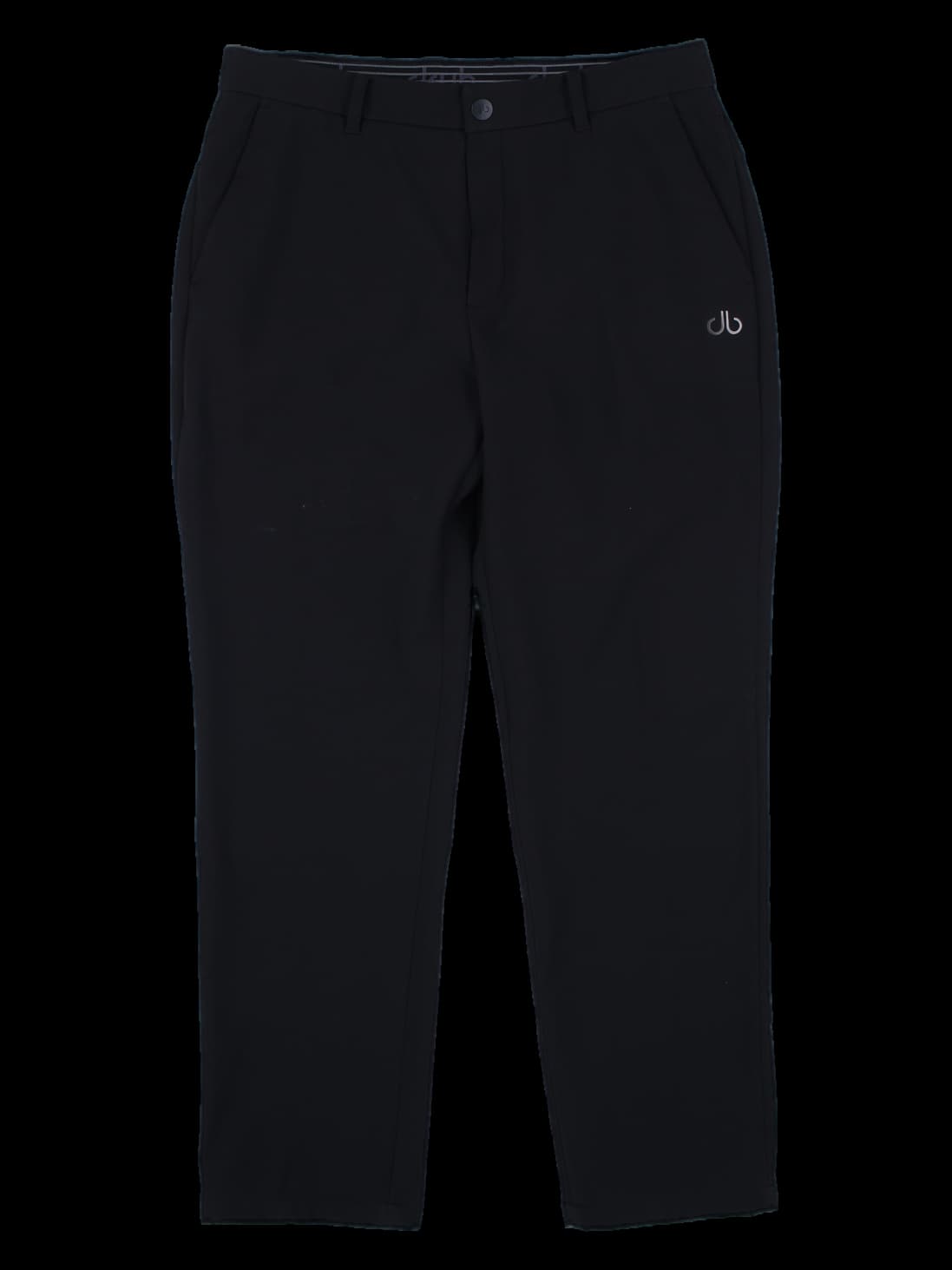 블랙 슬림핏 긴바지