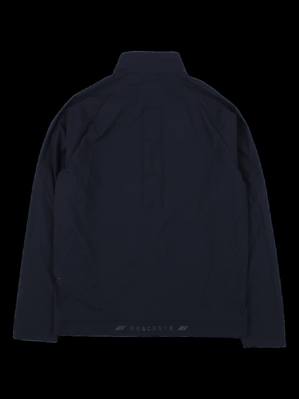 데상트 블랙 트레이닝 자켓