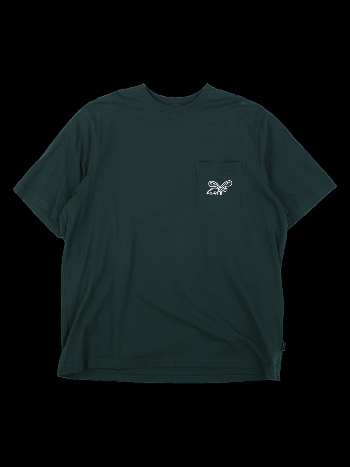 그린 말본 반팔 티셔츠