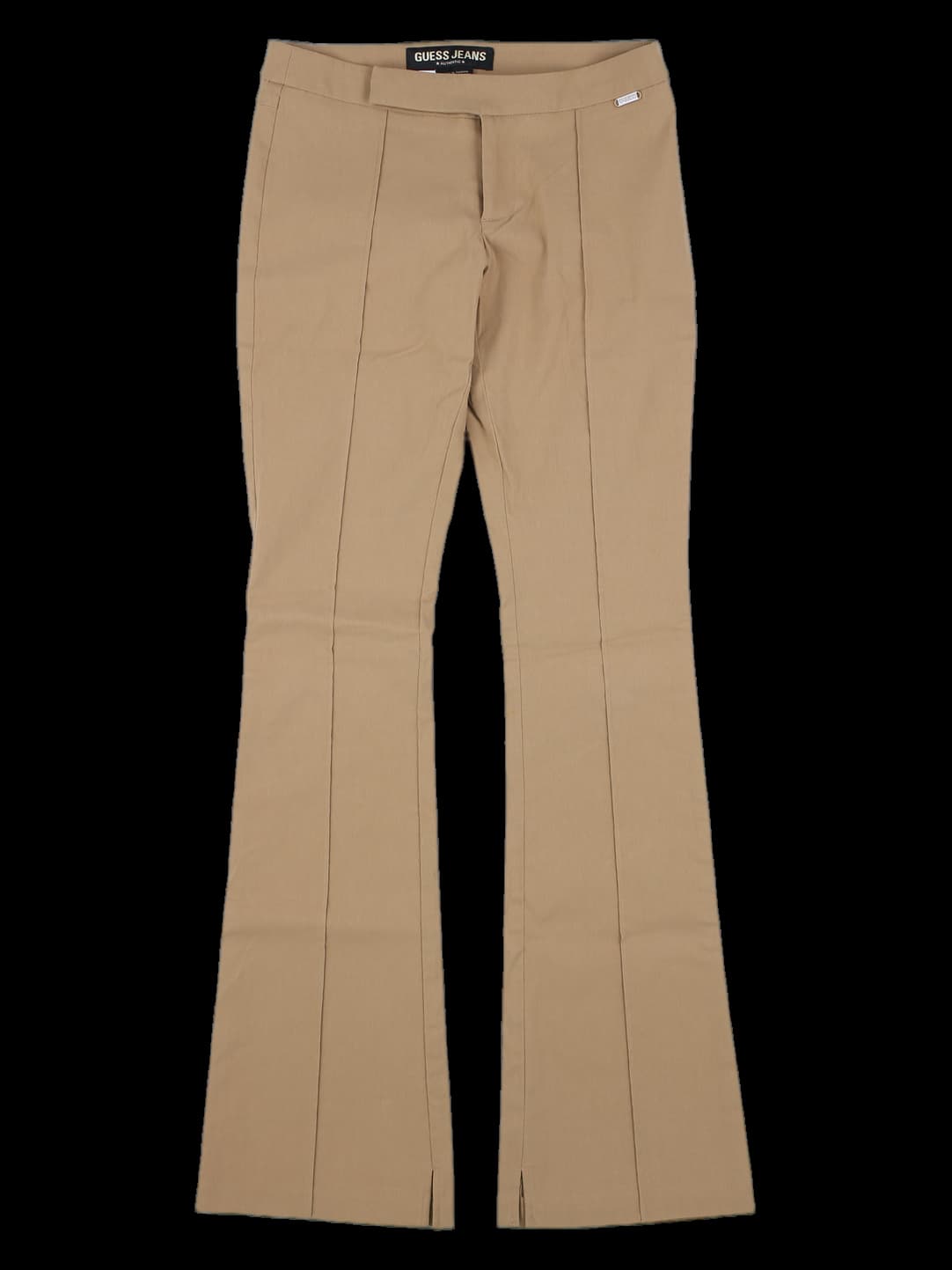 게스 베이지 플레어 롱팬츠