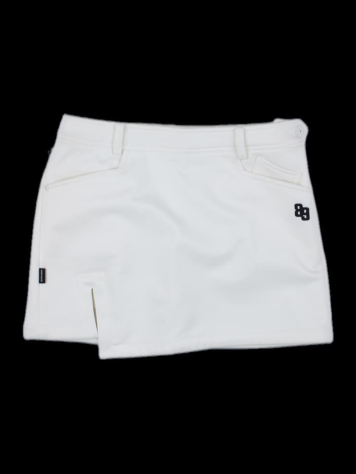 파리게이츠 화이트 미니 스커트