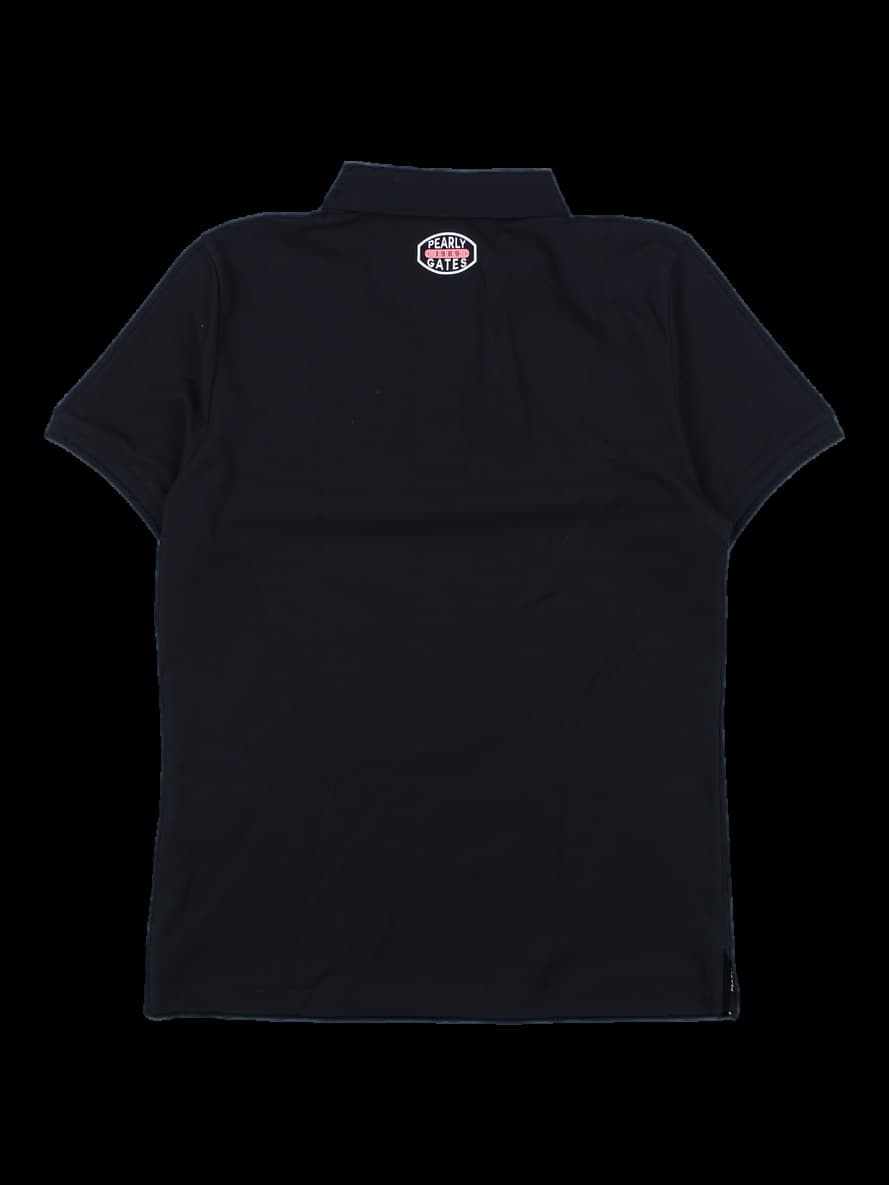 파리게이츠 블랙 그래픽 반팔 카라티