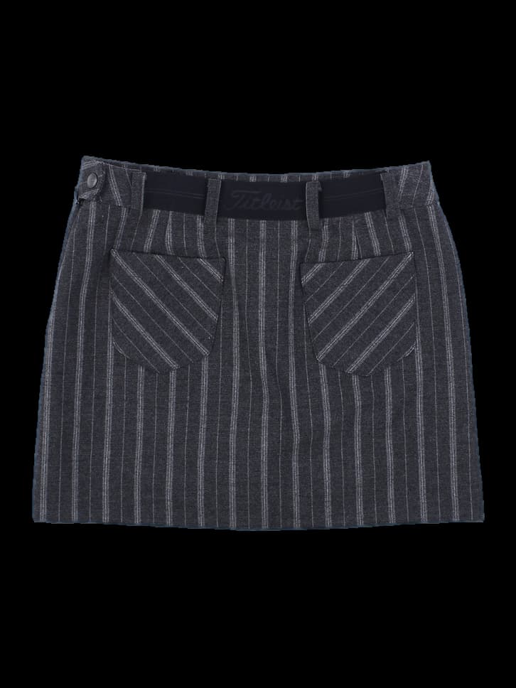 타이틀리스트 스트라이프 미니 스커트