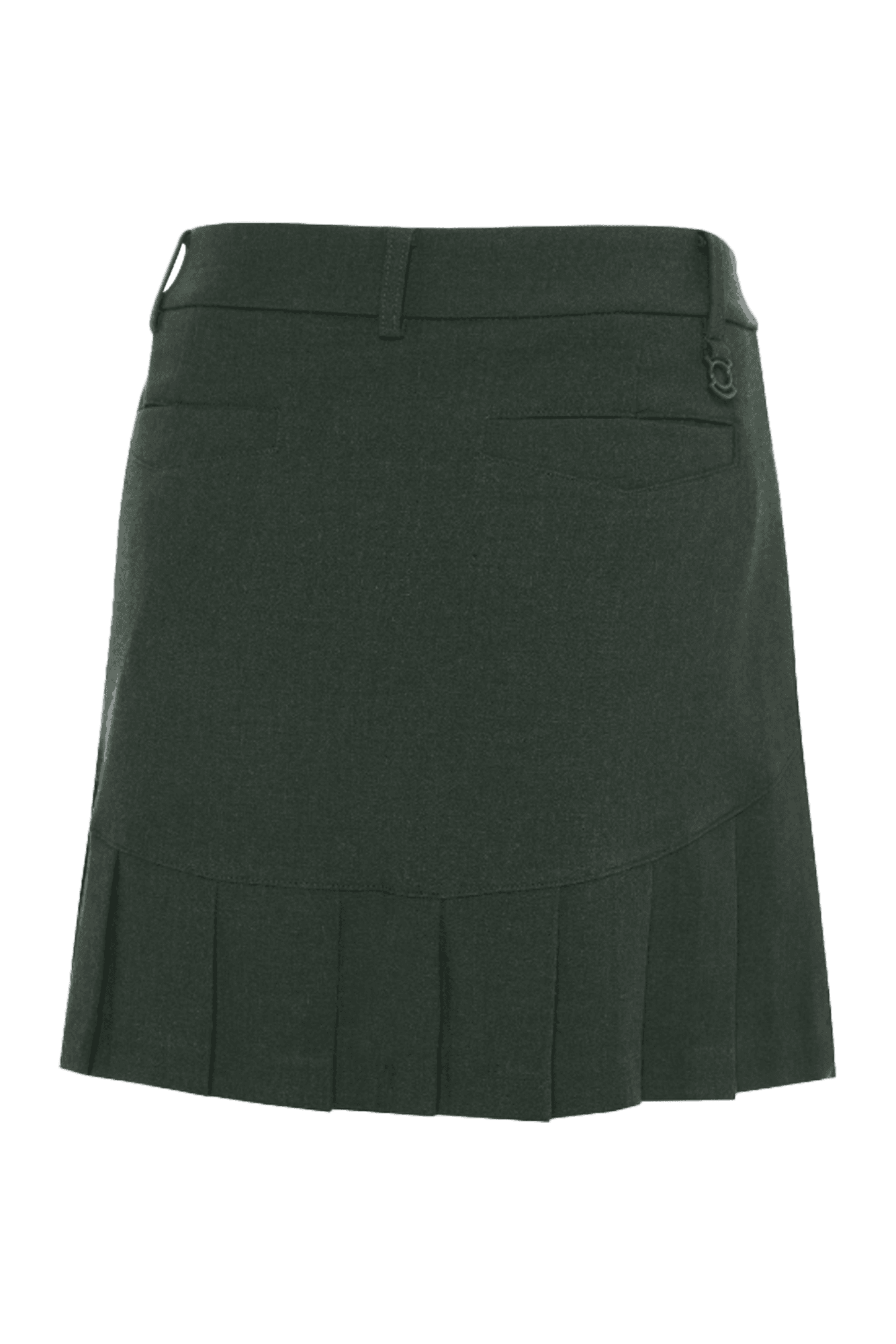 울라이크 밑단 플리츠 큐롯 스커트