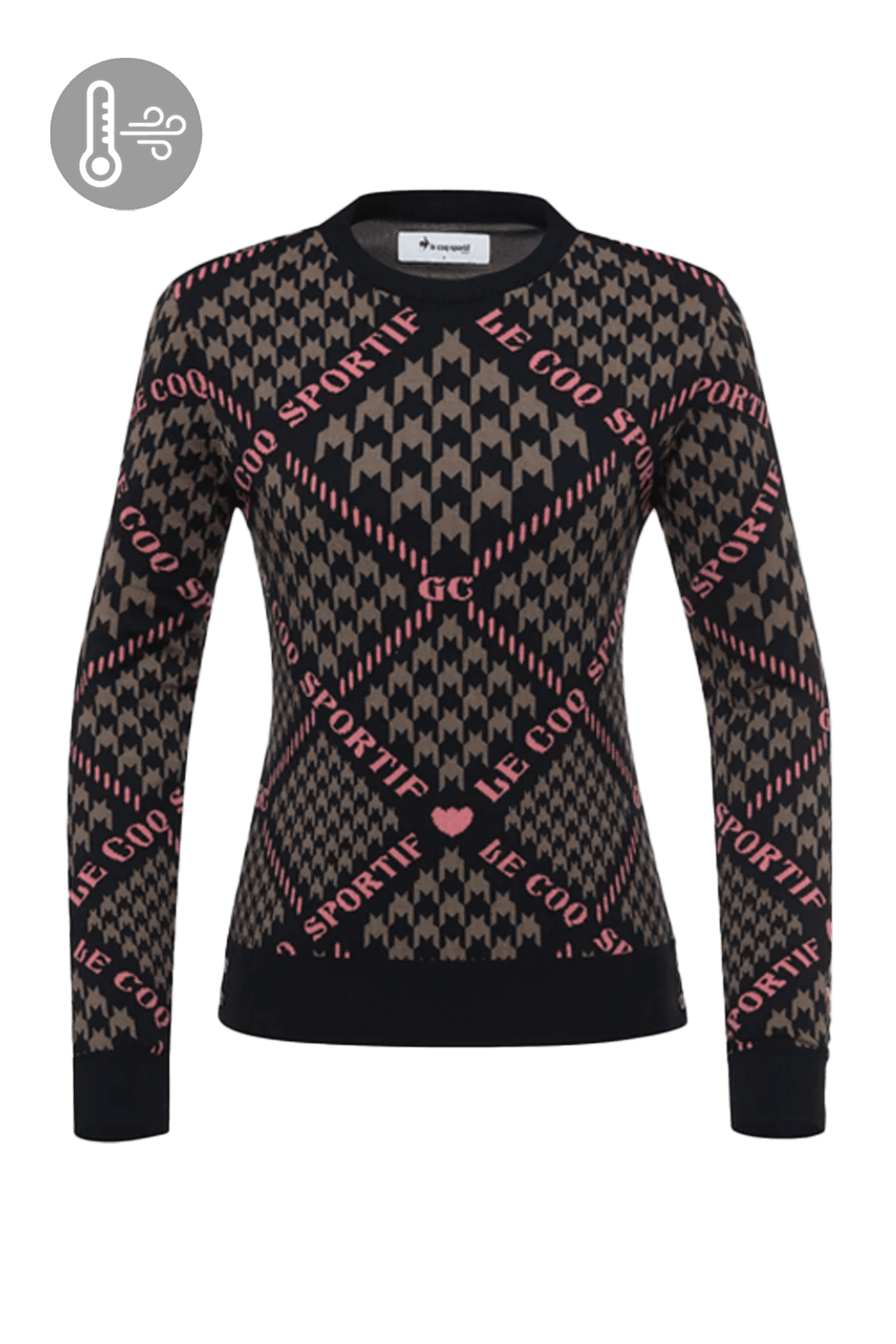 방풍 하운드투스 스웨터