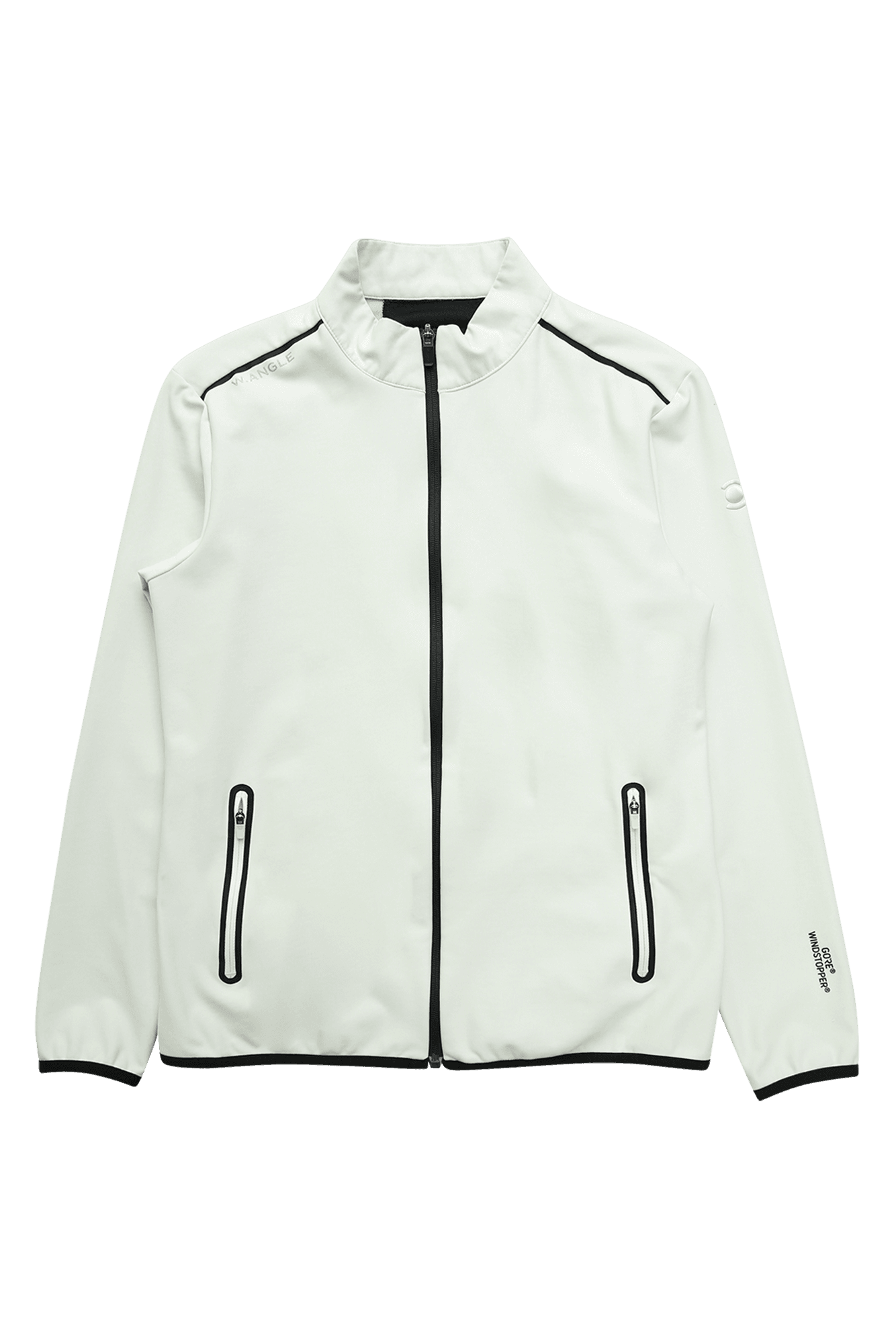 배색 라인 하이브리드 자켓