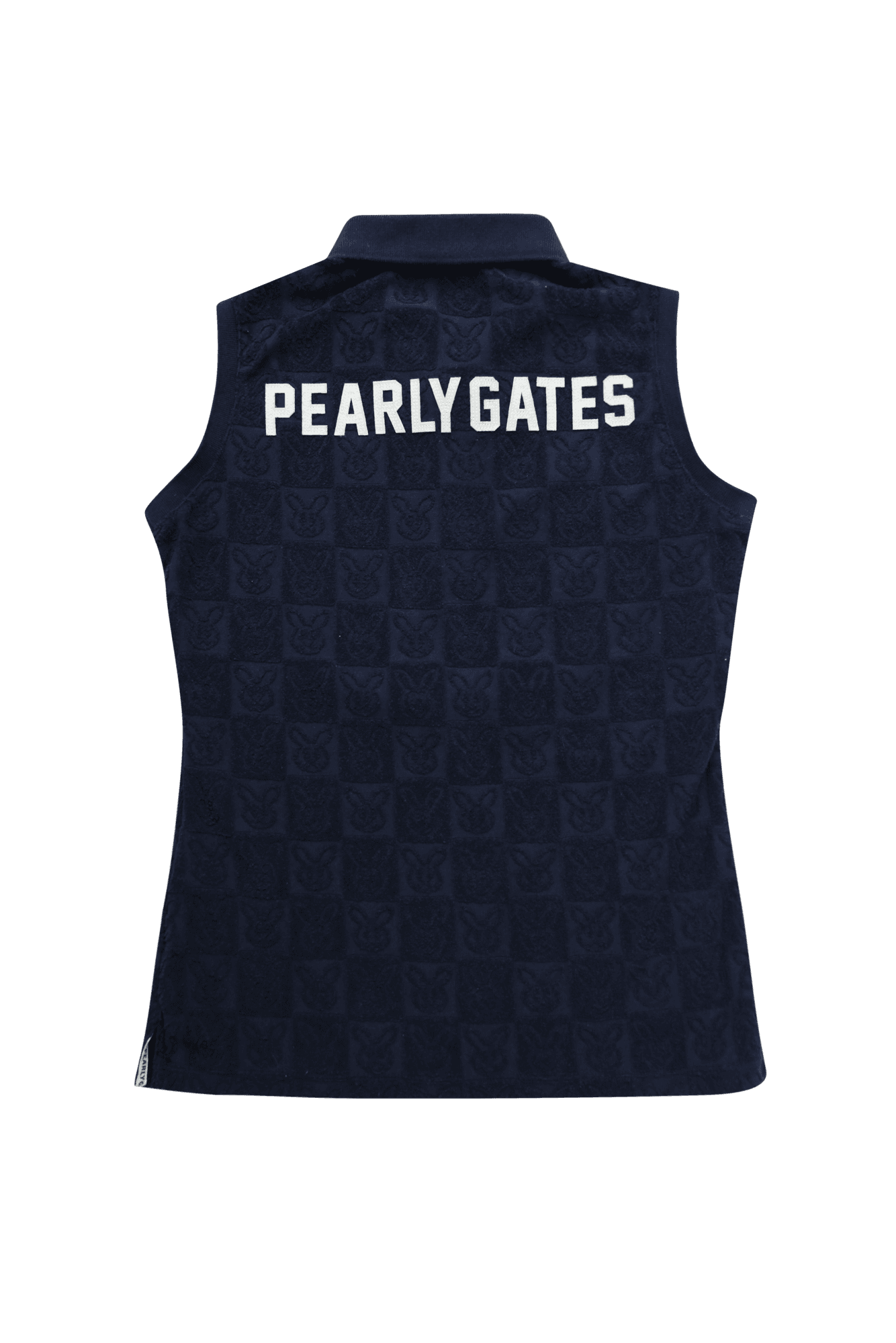 바니 로고 패턴 민소매