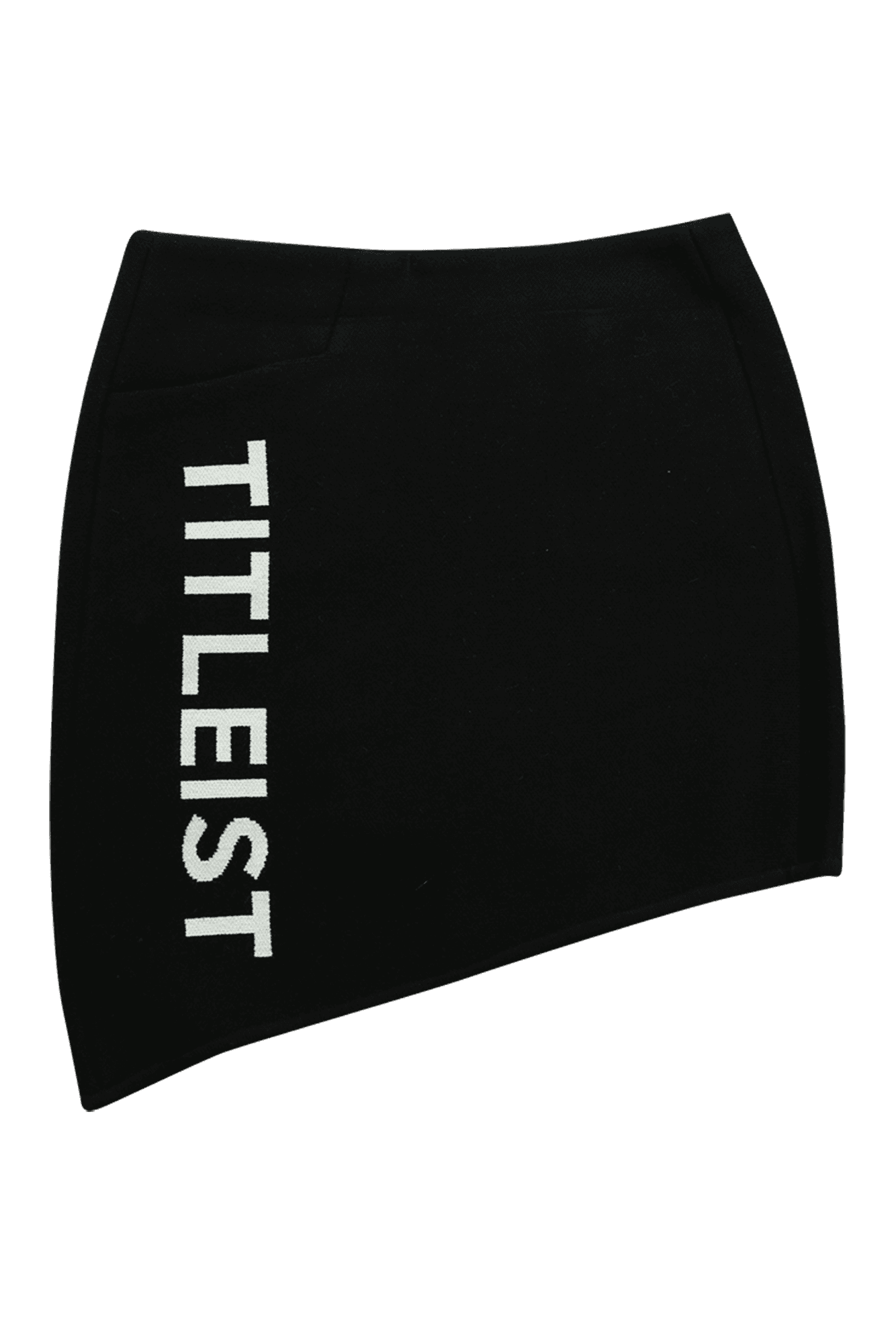 언발 니트 스커트