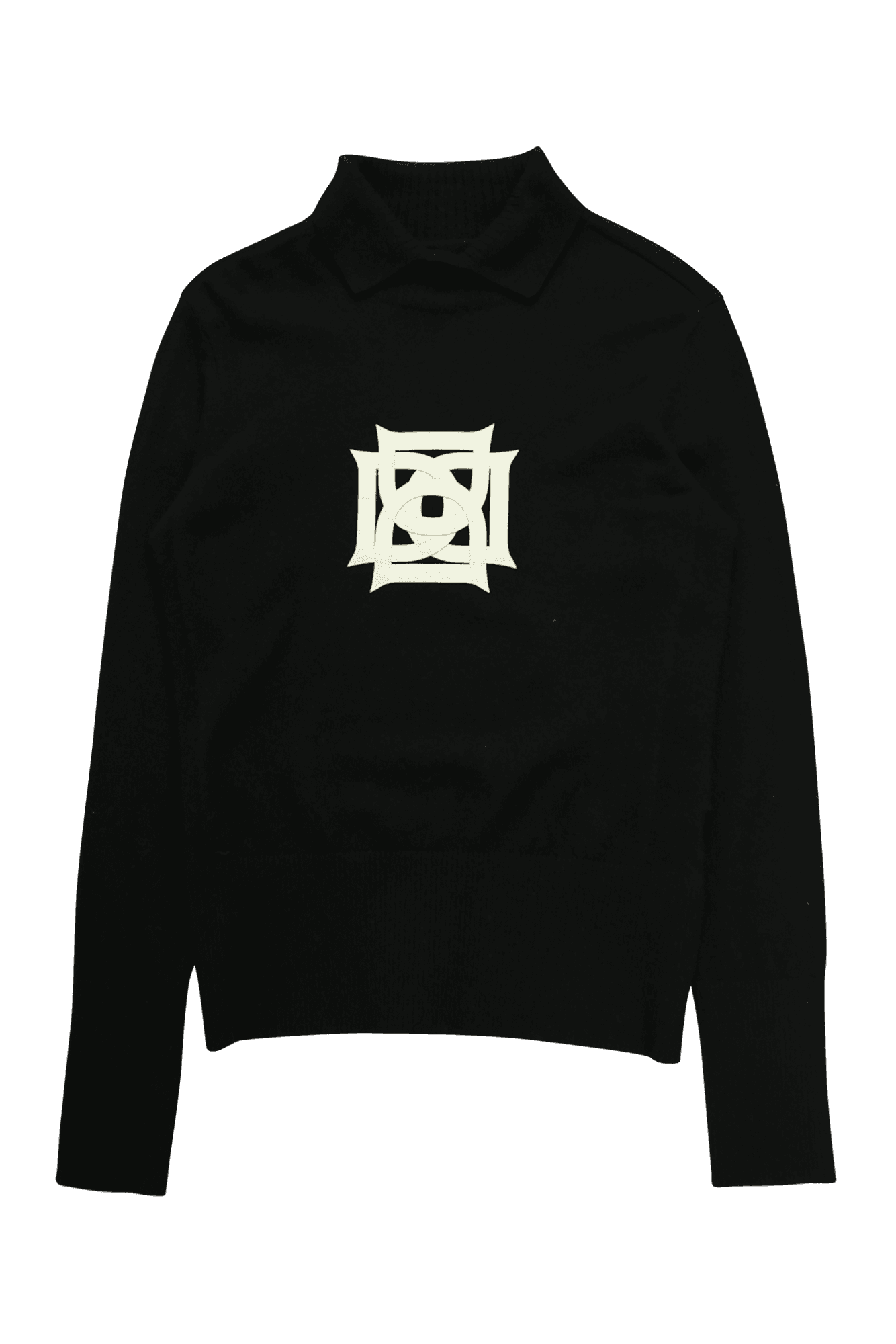 4D로고 포인트 스웨터