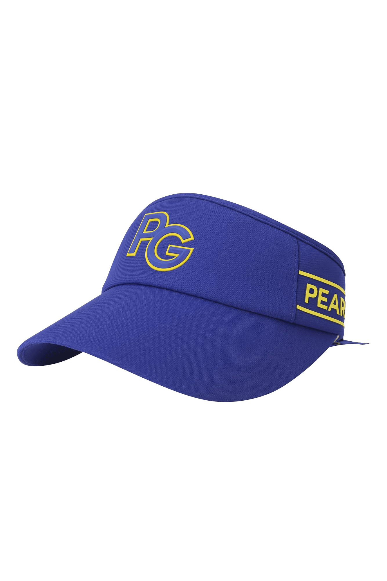 여성 엠보 로고 스마일 리본 썬바이저