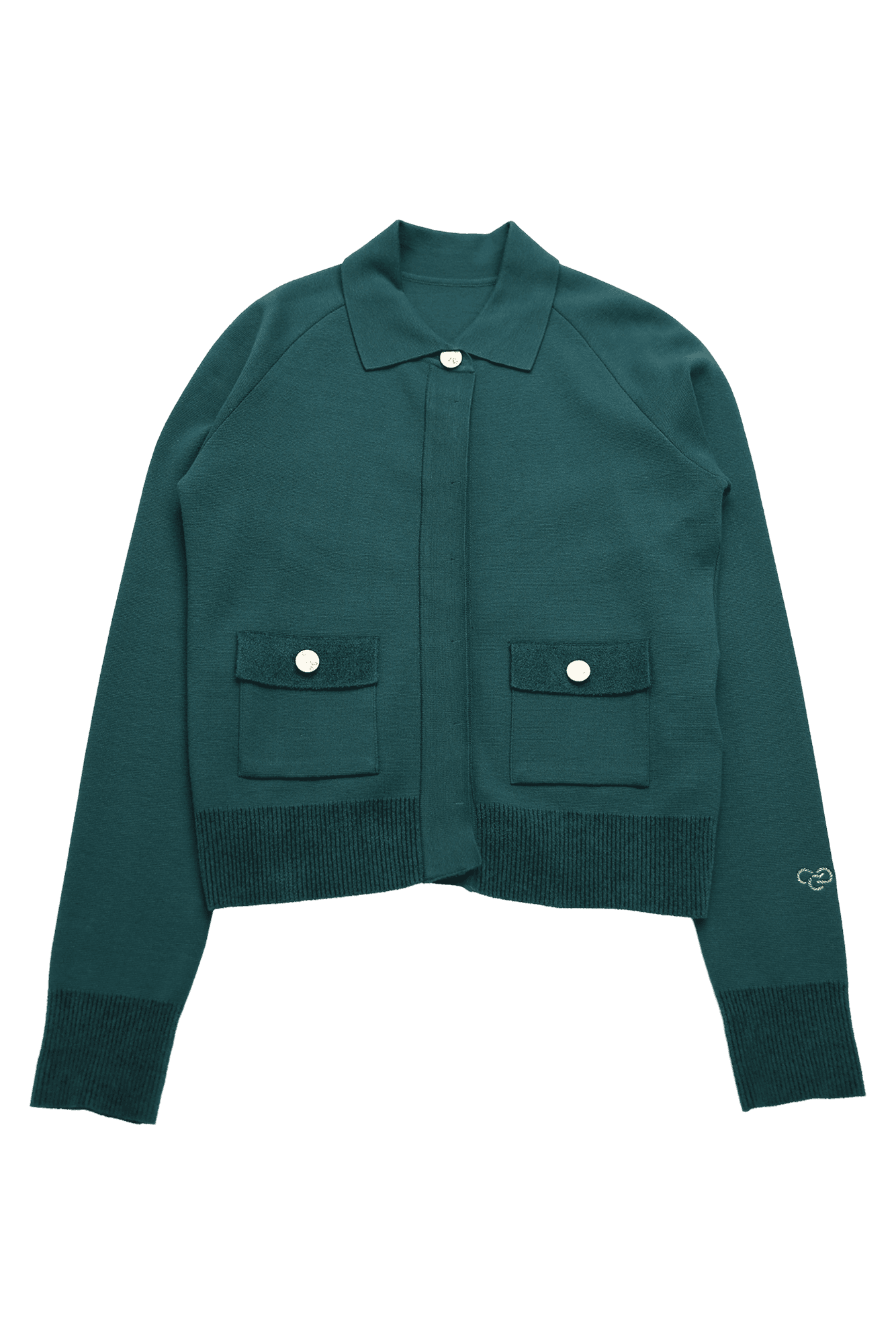 버튼형 가디건 스웨터