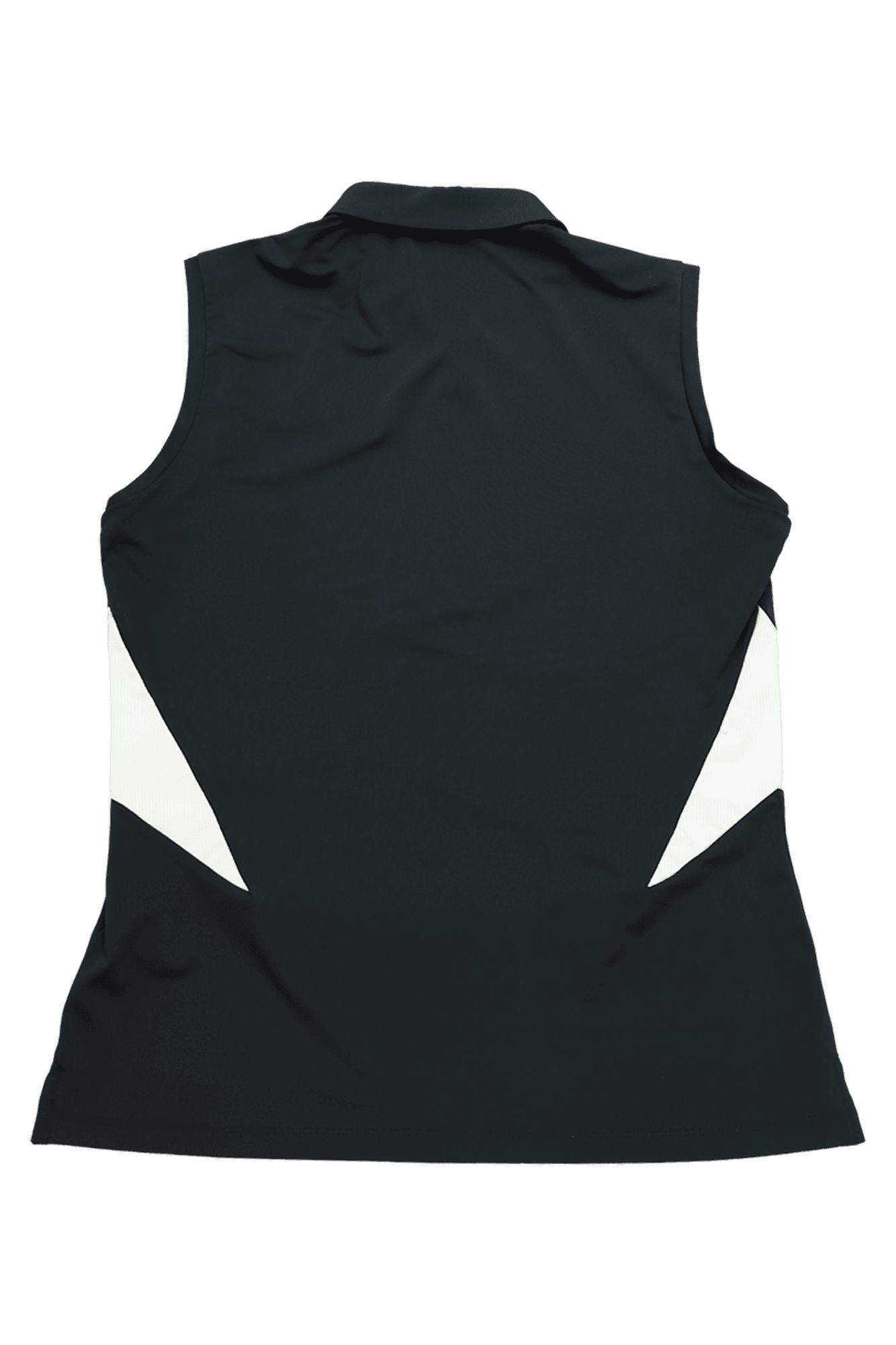 메쉬 카라 슬리브리스