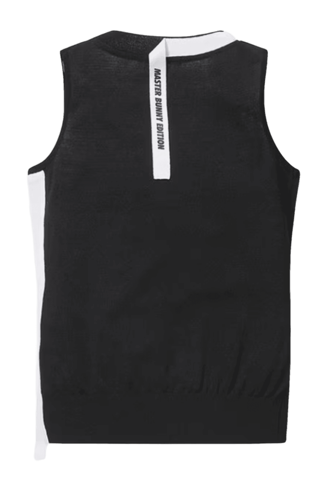 라인 브이넥 니트 베스트