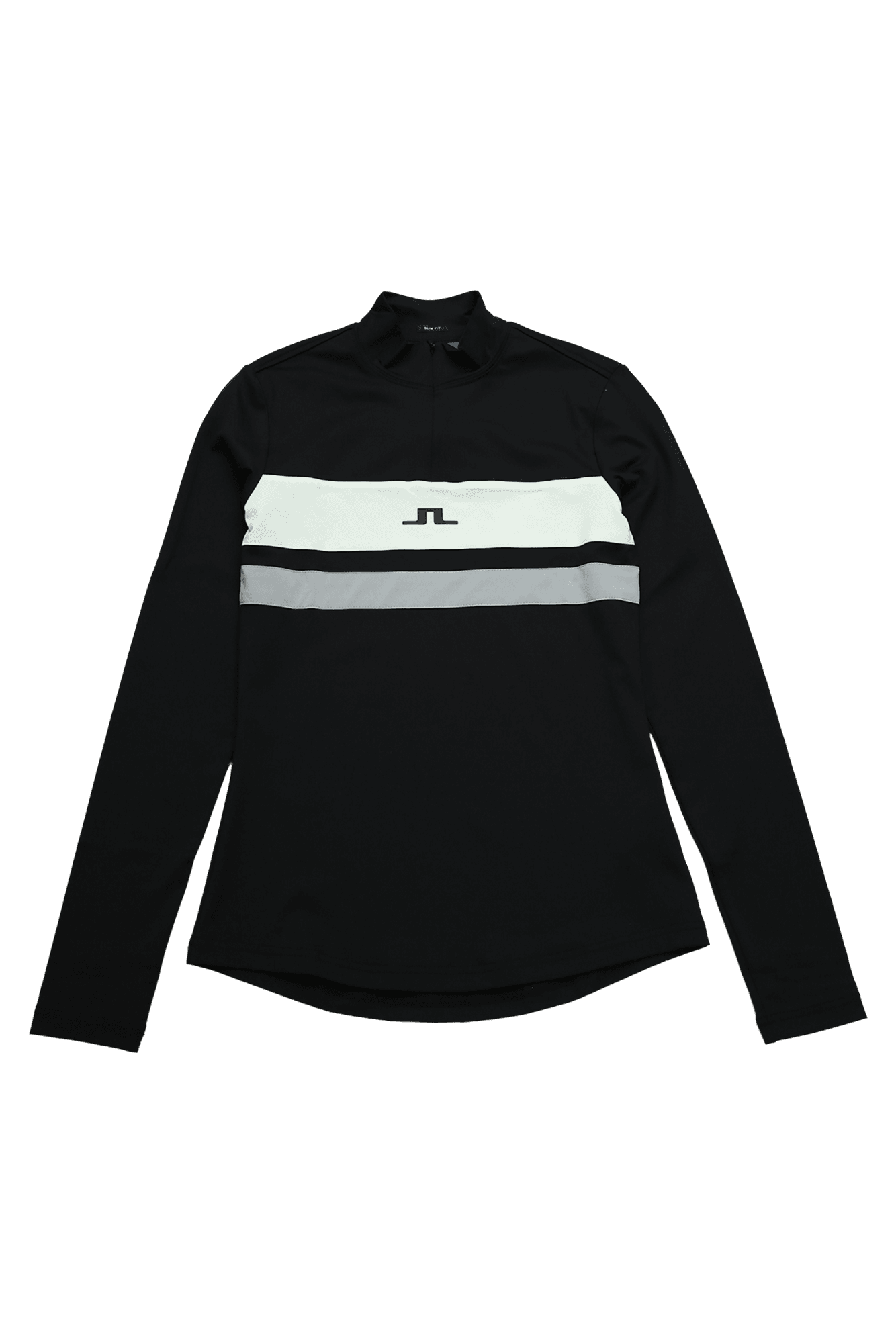 반폴라 하프 집업 티셔츠