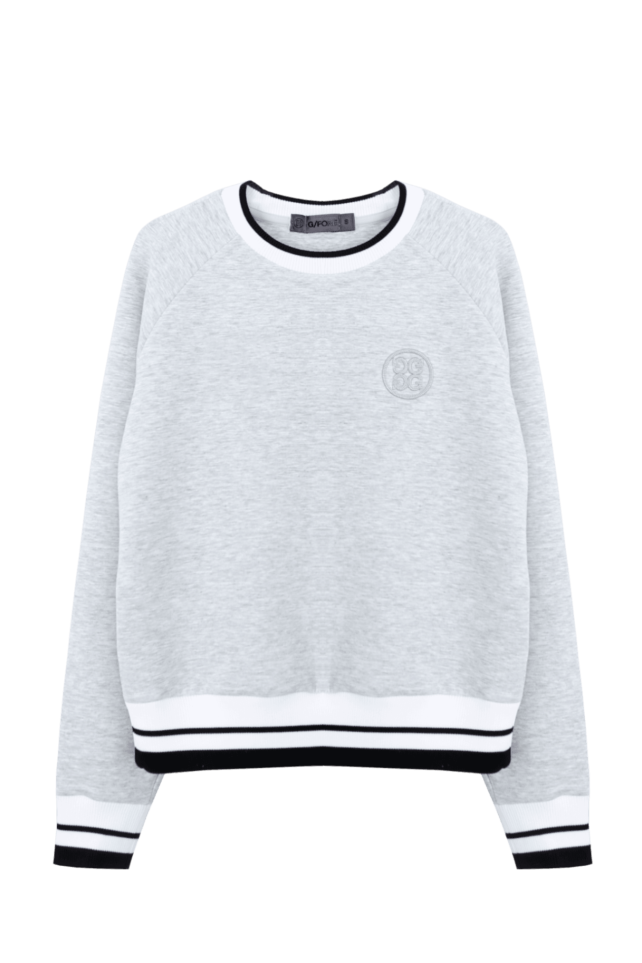 테크 크루넥 티셔츠