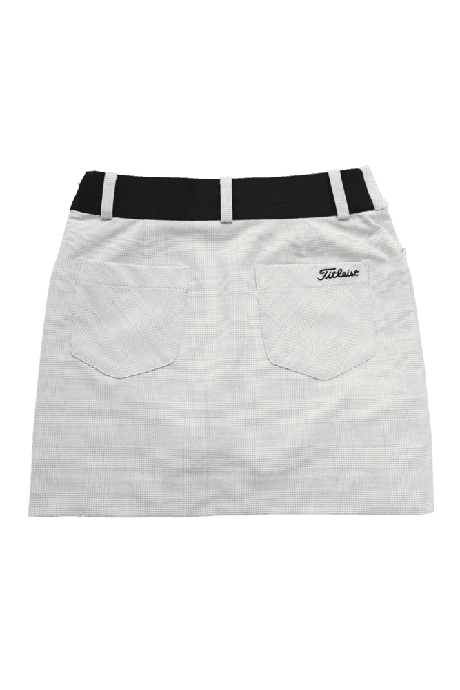 체크 패턴 스커트