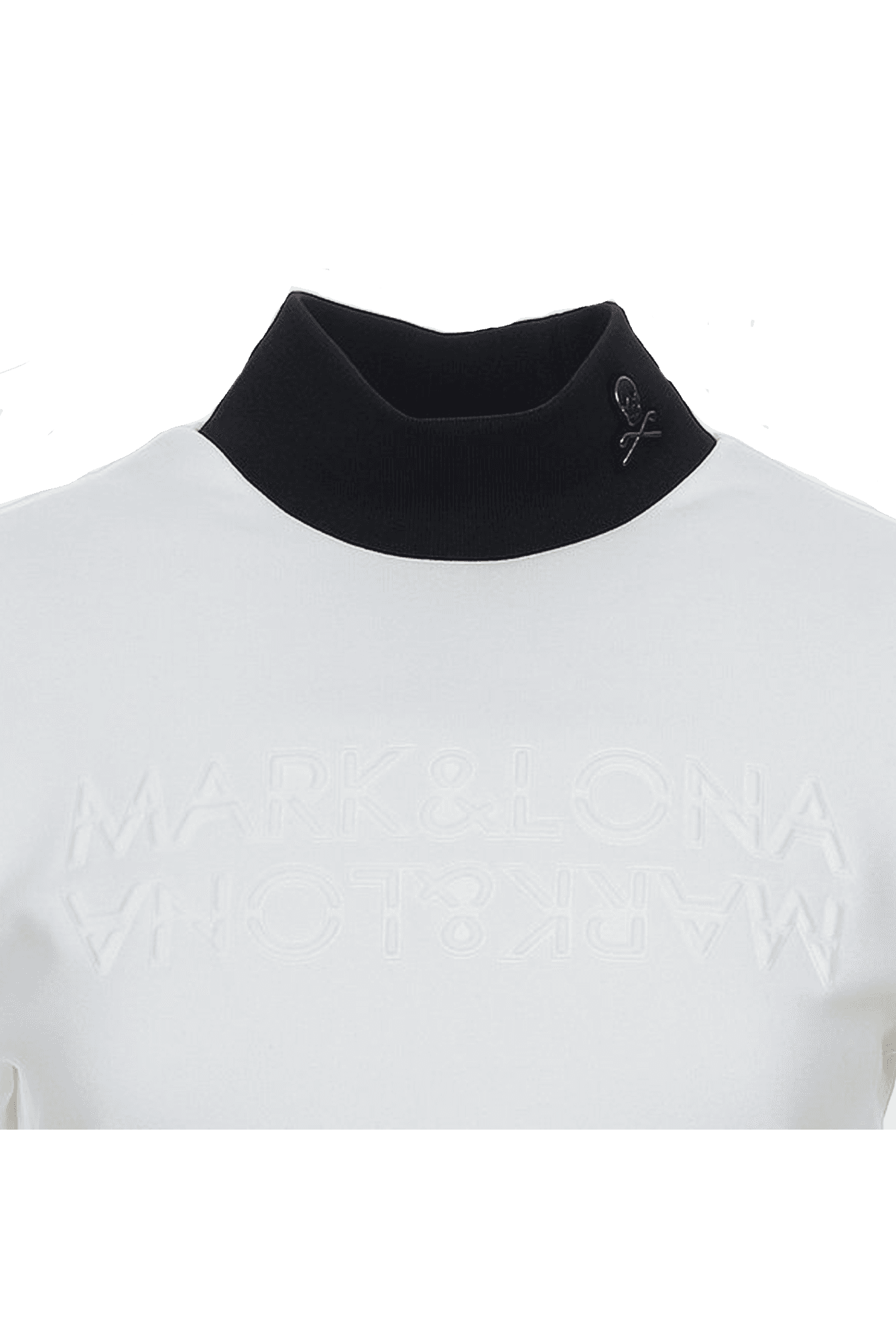 백라인 반폴라 티셔츠