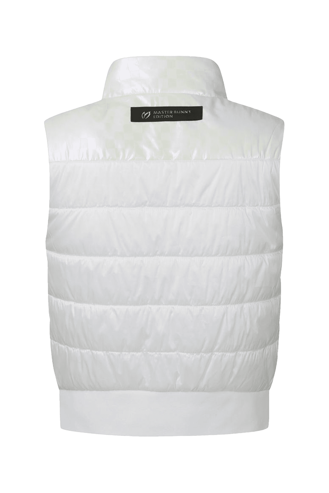 에나멜 패딩 베스트