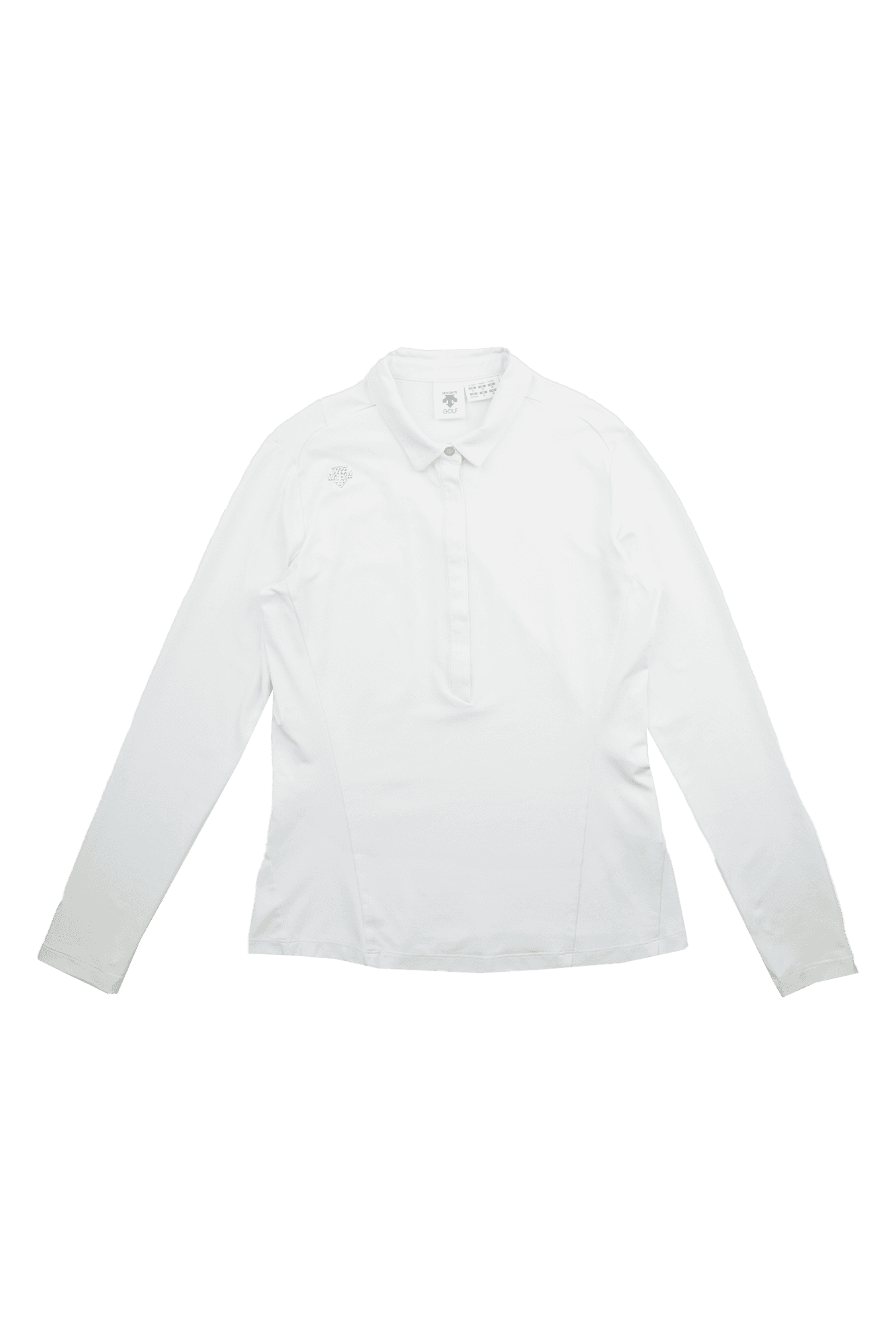 실버 로고 카라 티셔츠