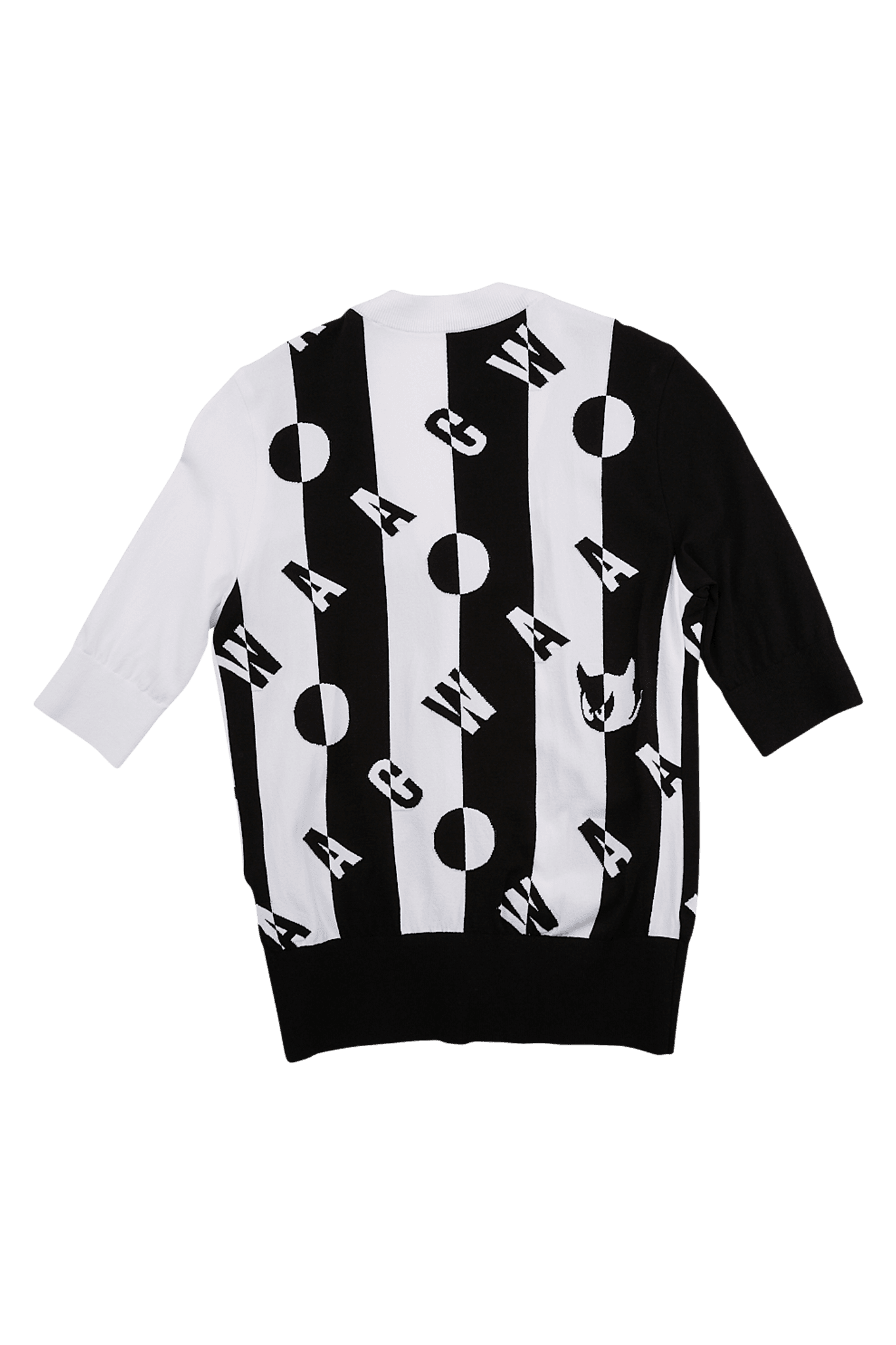 여성 로고포인트 니트 가디건