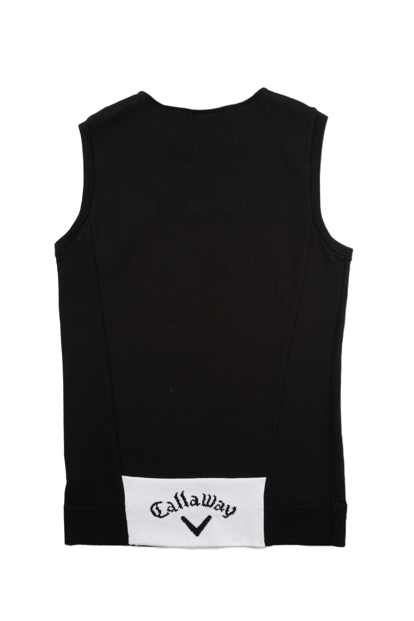 써머 배색 민소매 티