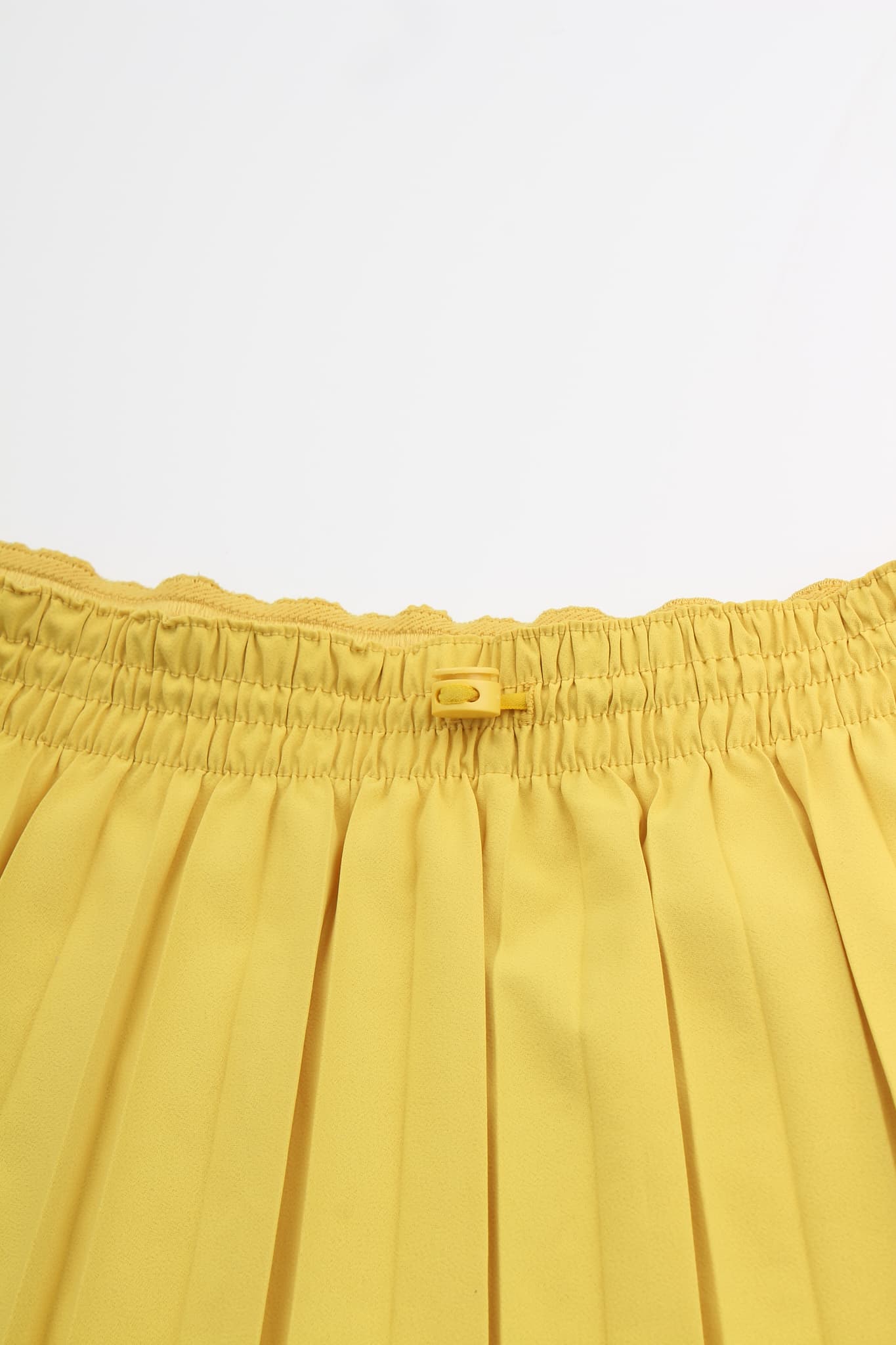 로고 라인 스트링 밴딩 큐롯 스커트