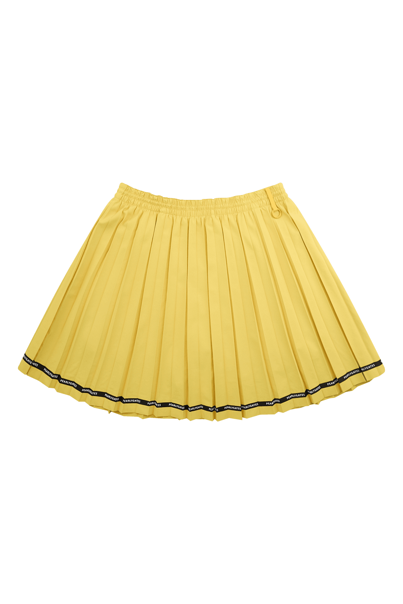 로고 라인 스트링 밴딩 큐롯 스커트