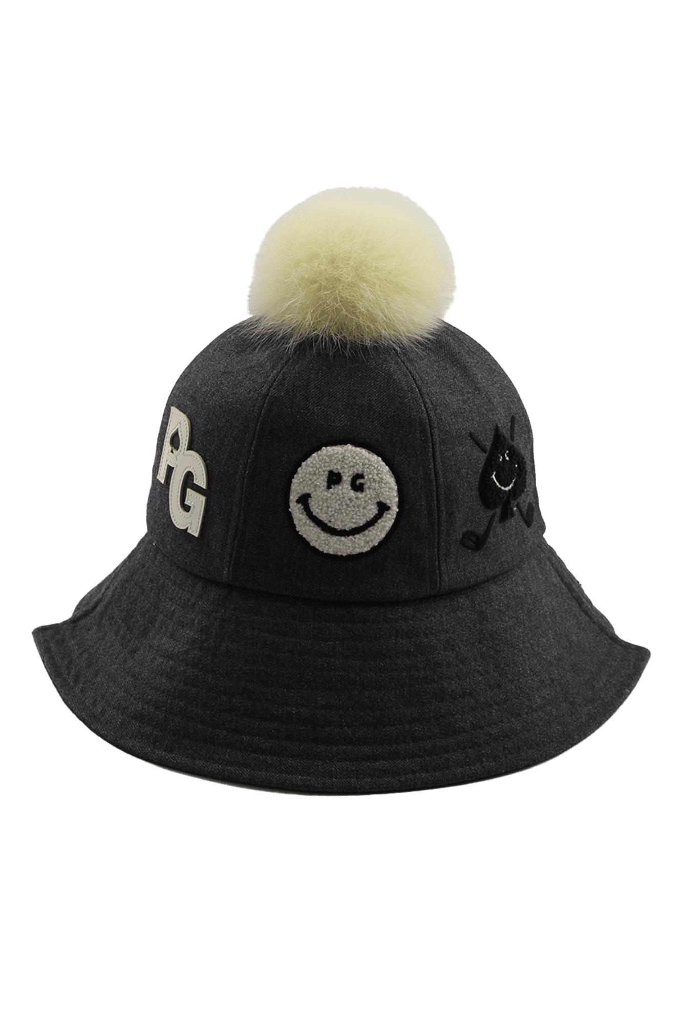 스마일 언발 품폼 벙거지