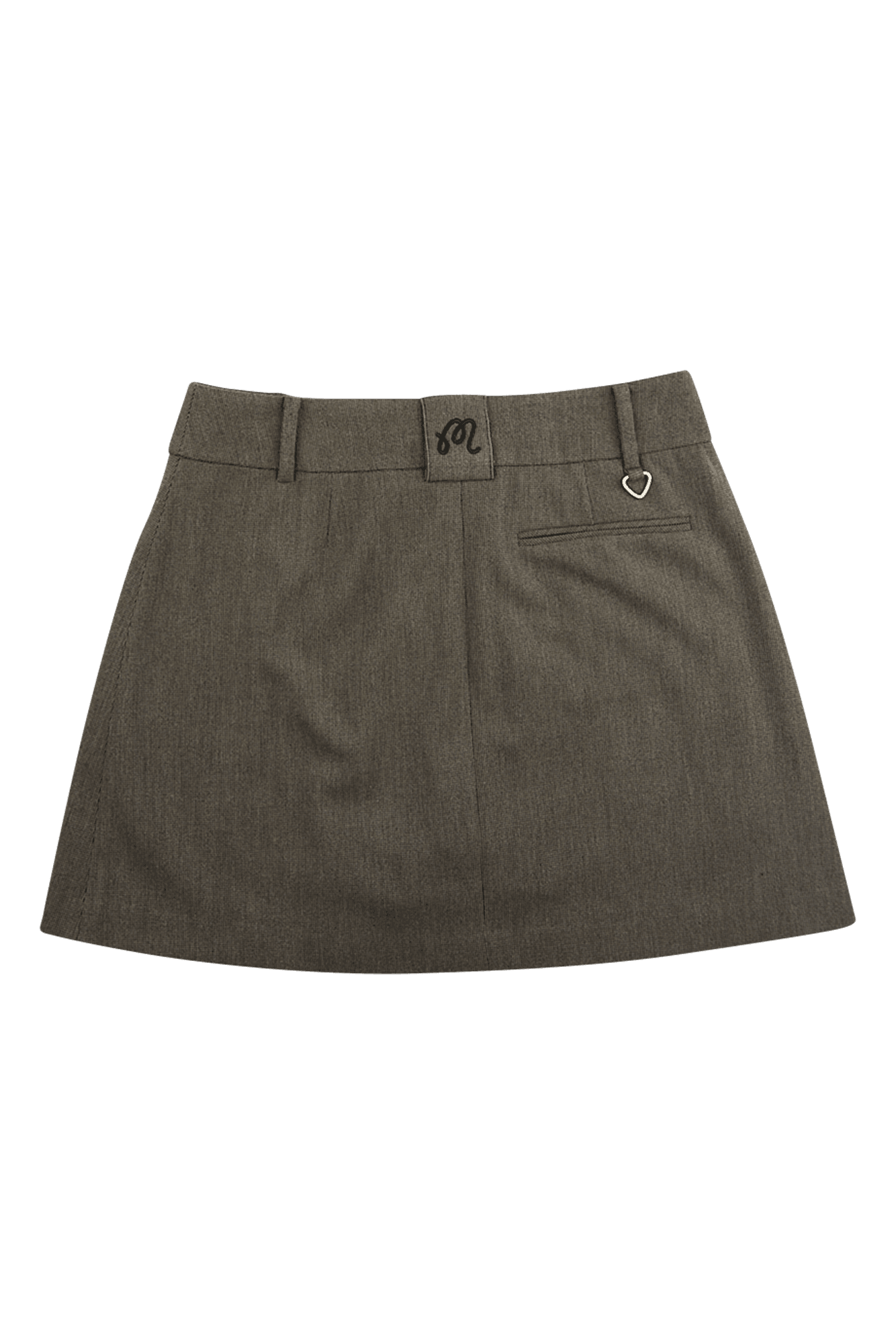 울 라이크 플리츠 스커트