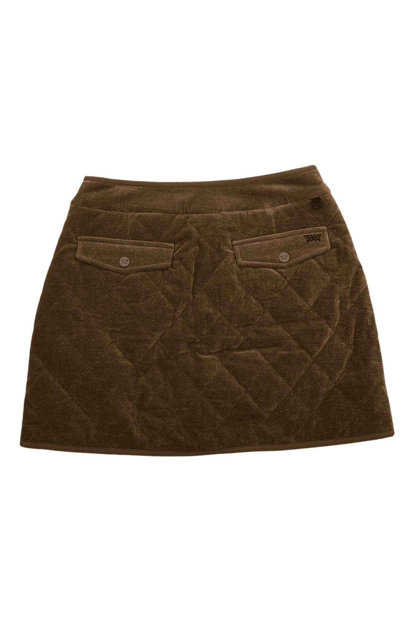 겨울 코튜로이 퀼팅 패딩 스커트