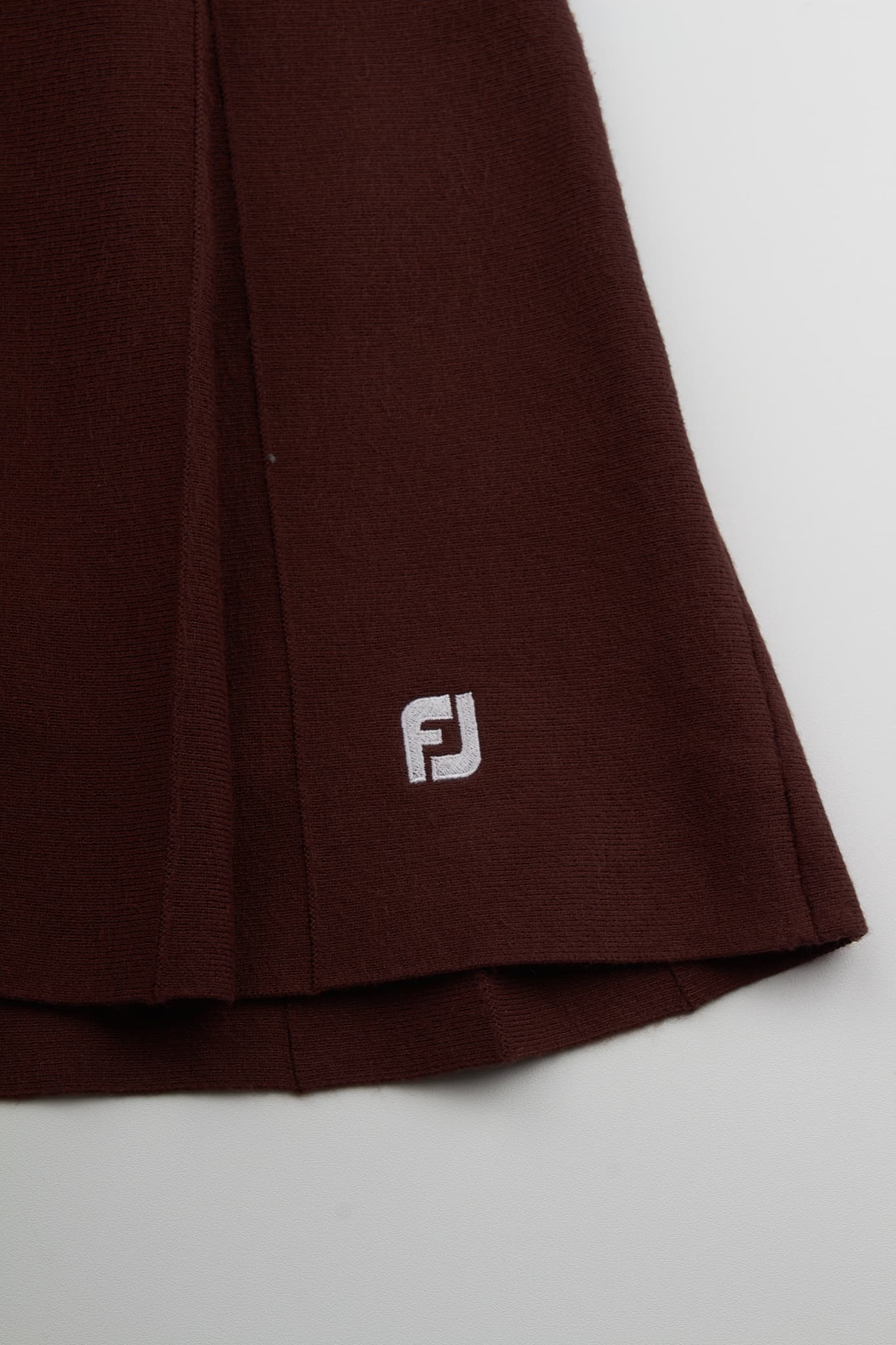 니트 플리츠 스커트