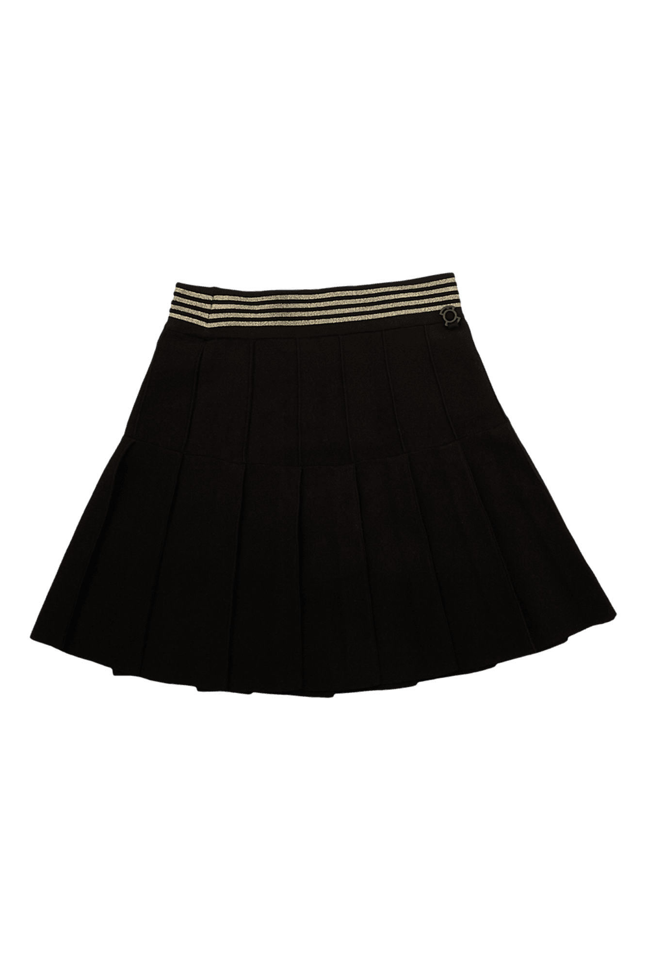 골드 라인 포인트 스커트