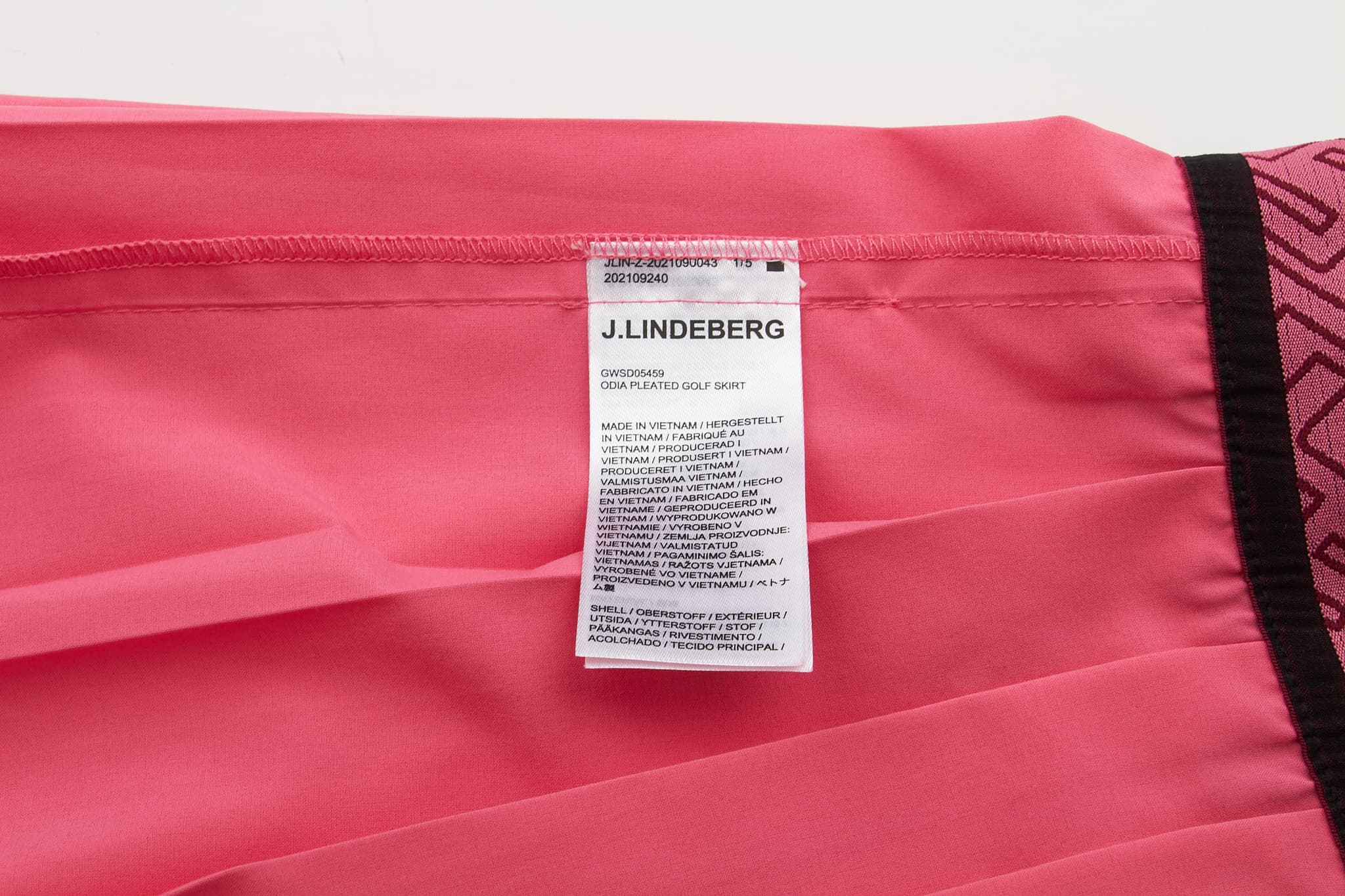 오디아 플리츠 골프 스커트