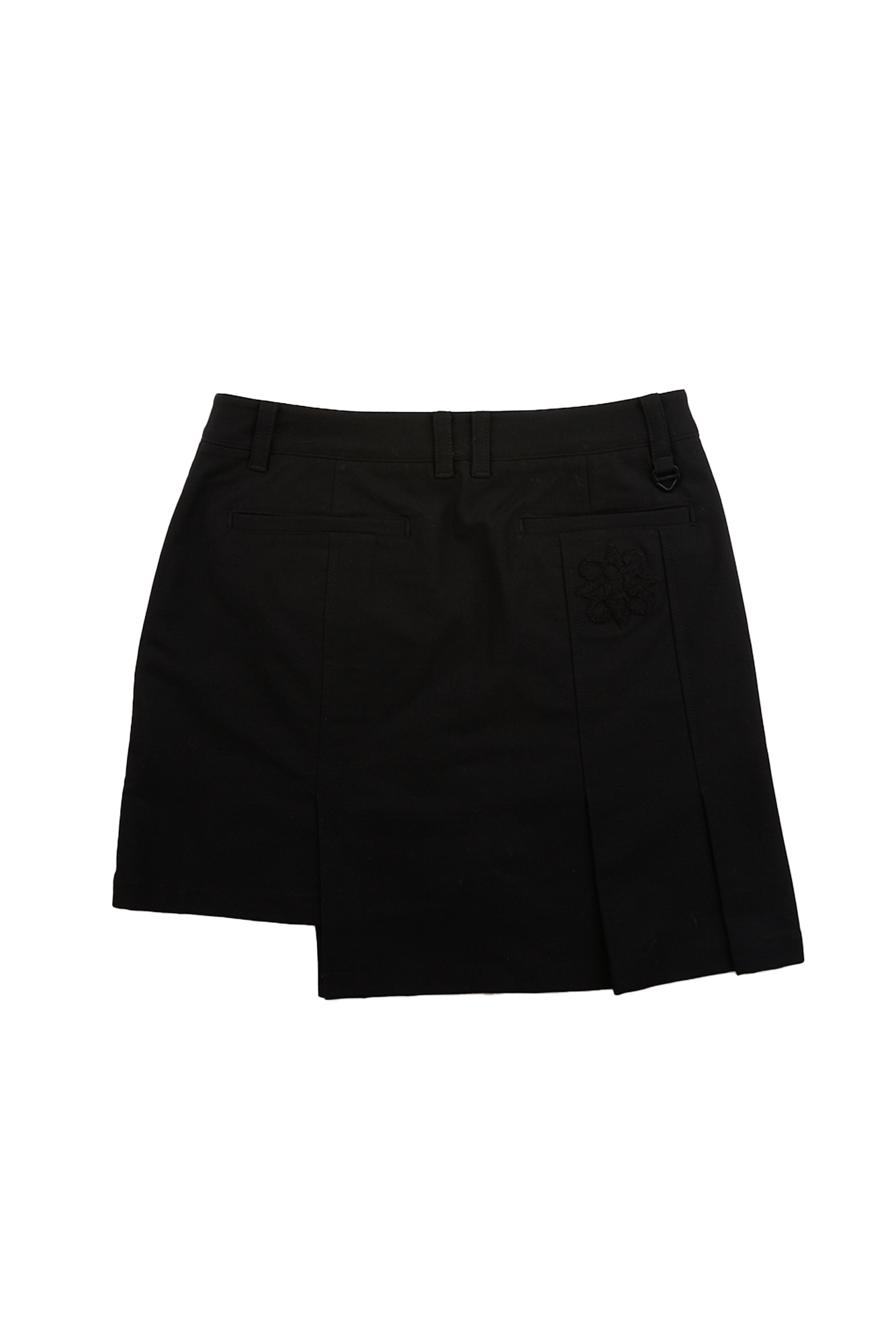 사선 랩 스커트