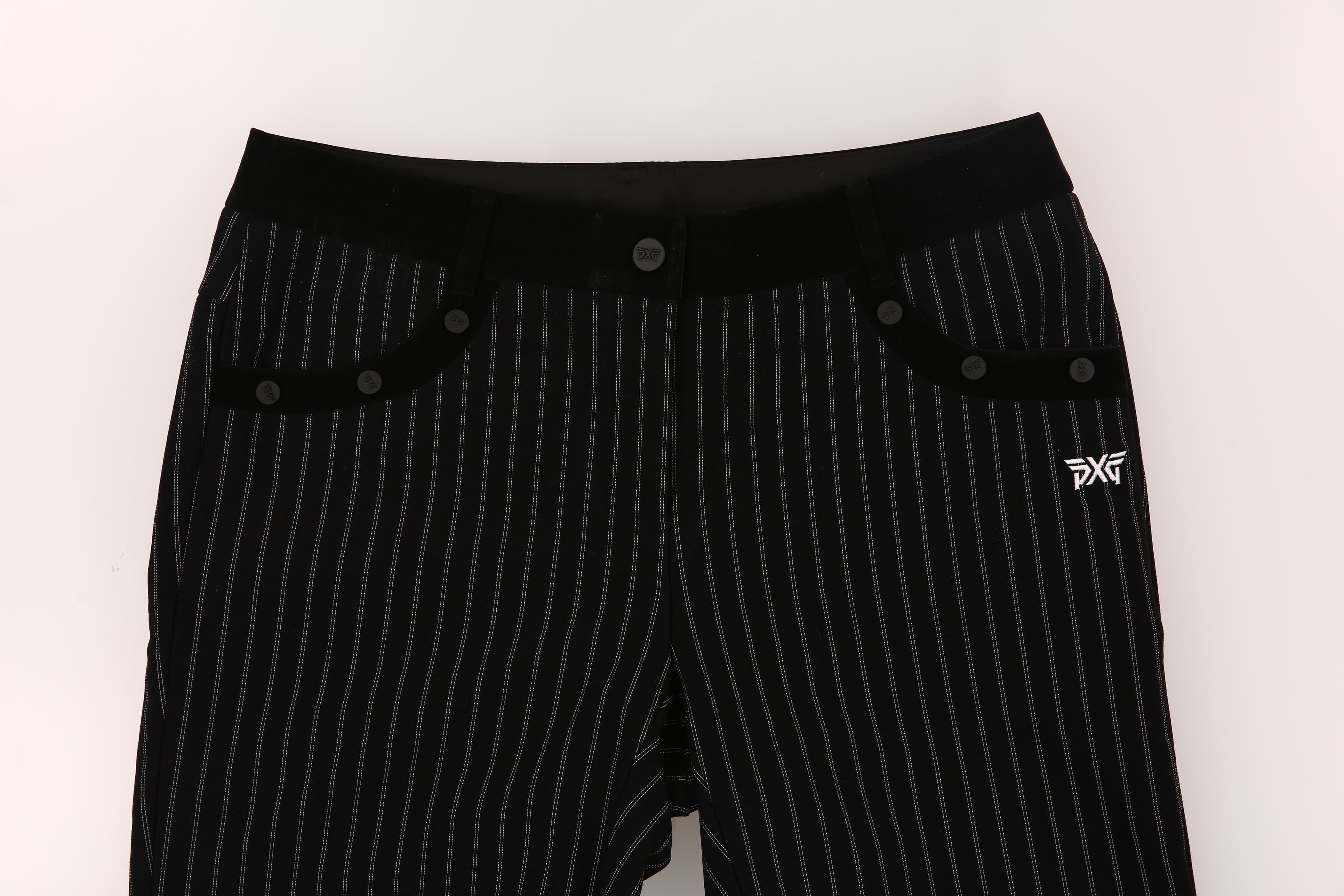 슬림핏 스트라이프 팬츠