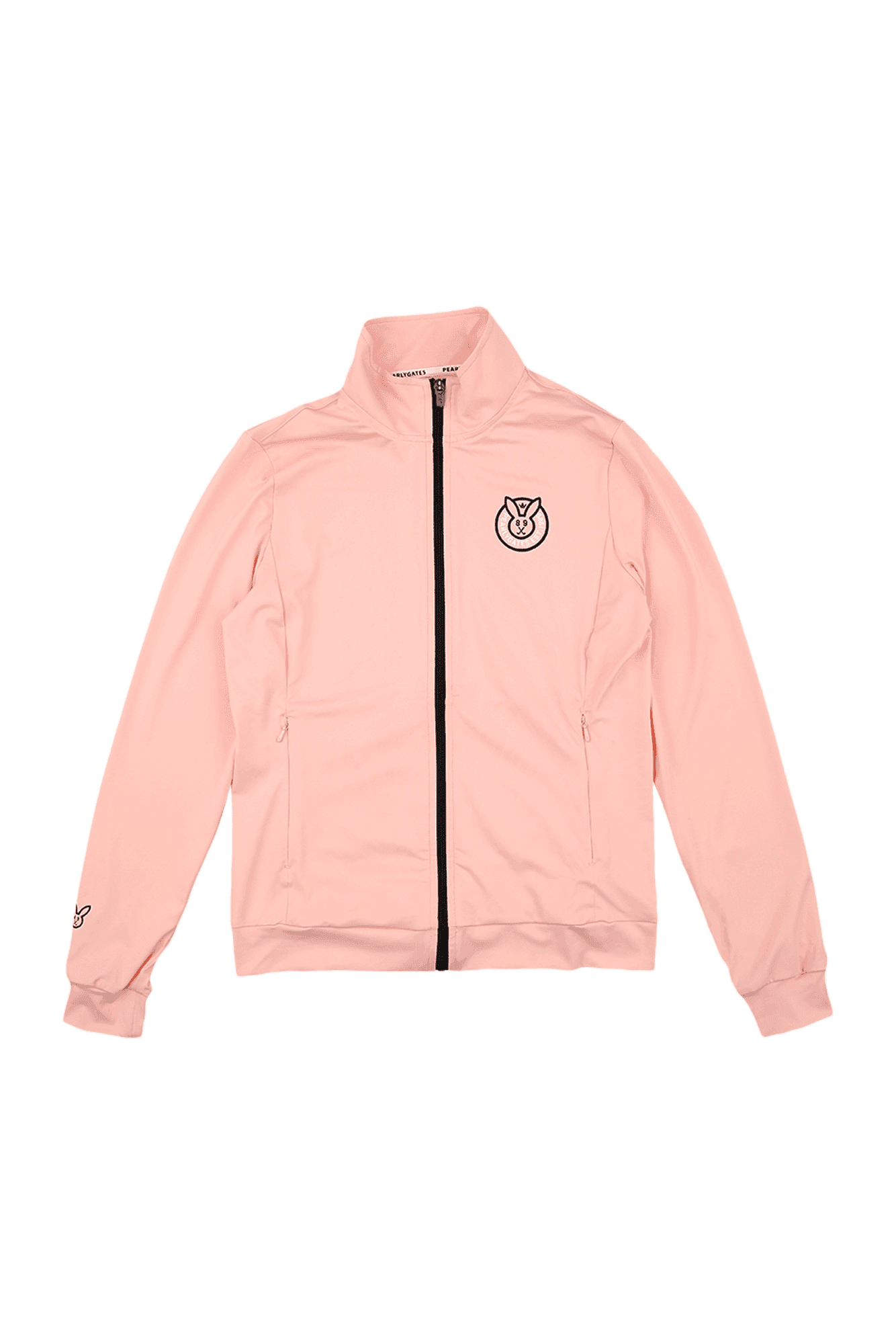 바니 프린트 집업 점퍼