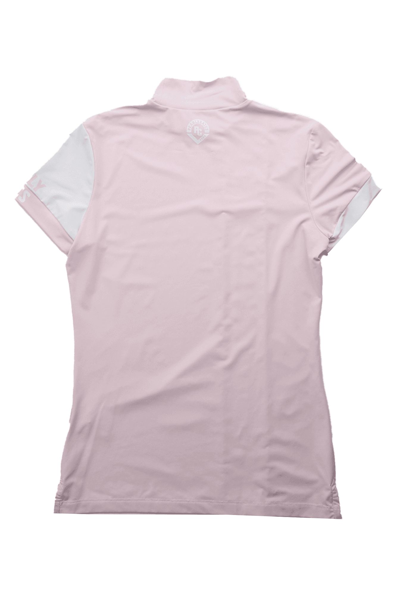 여성 스포티 모크넥 티셔츠