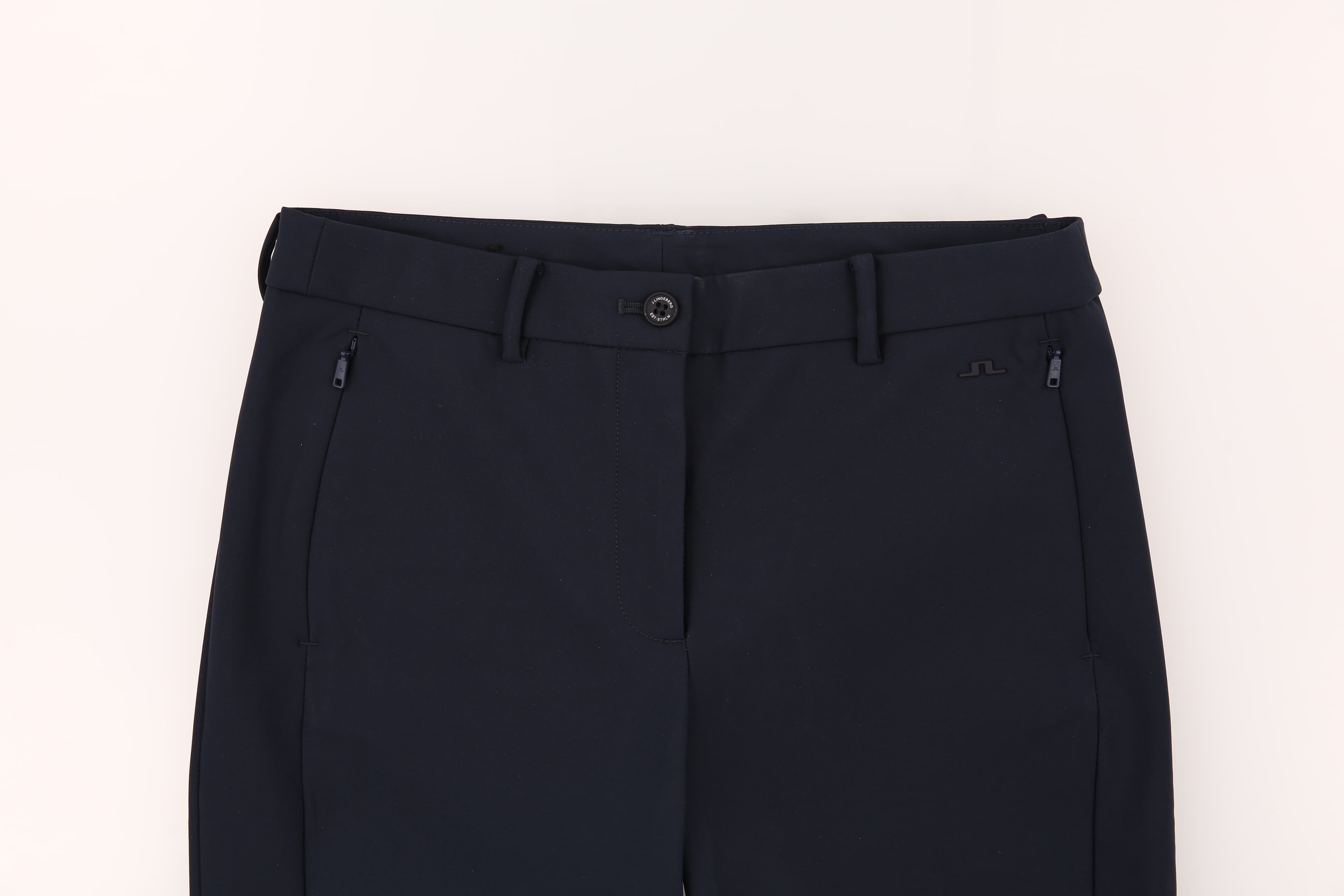 사이드 절개 심플 롱팬츠