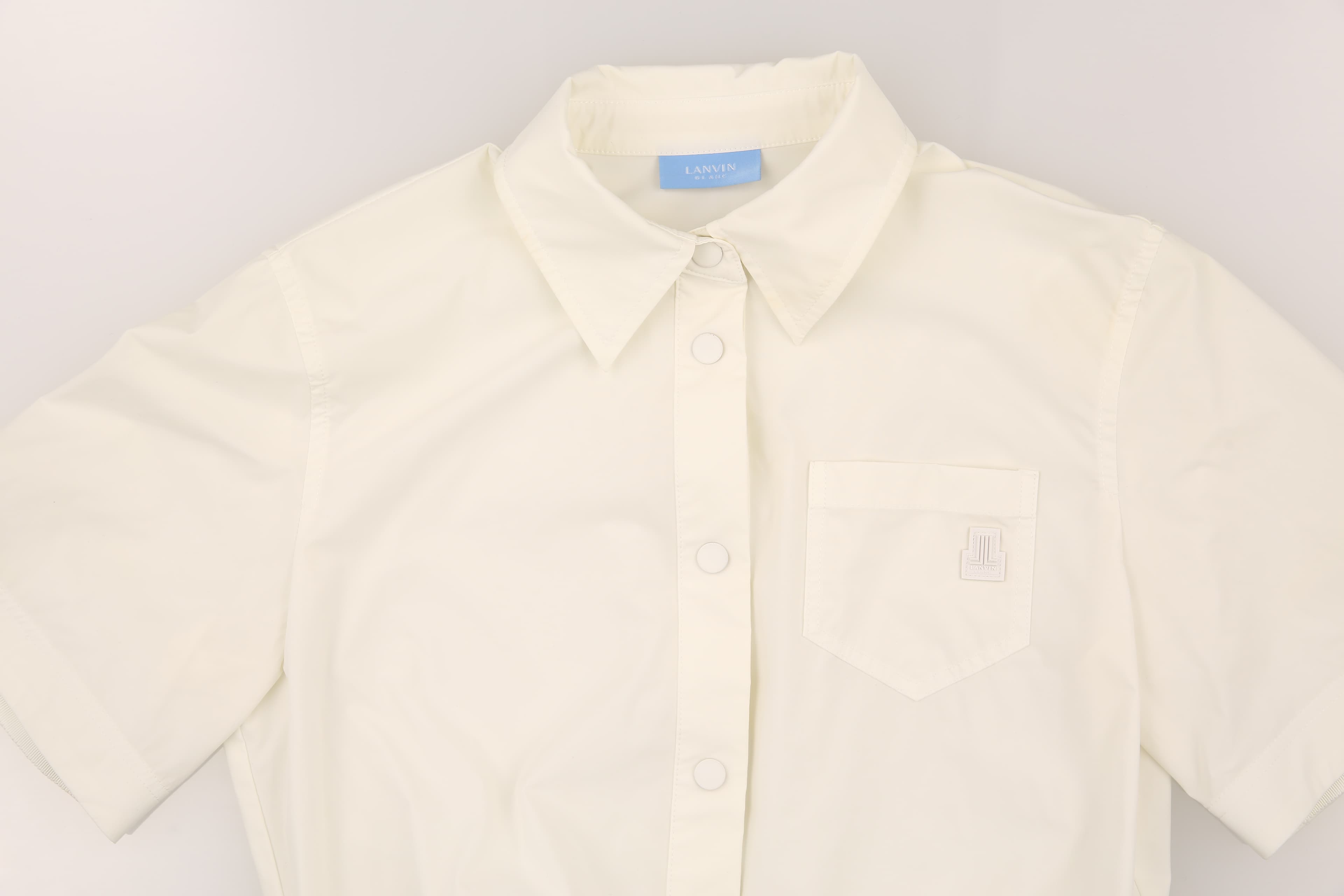 패널 레이어 백 밴딩 발수 드레스