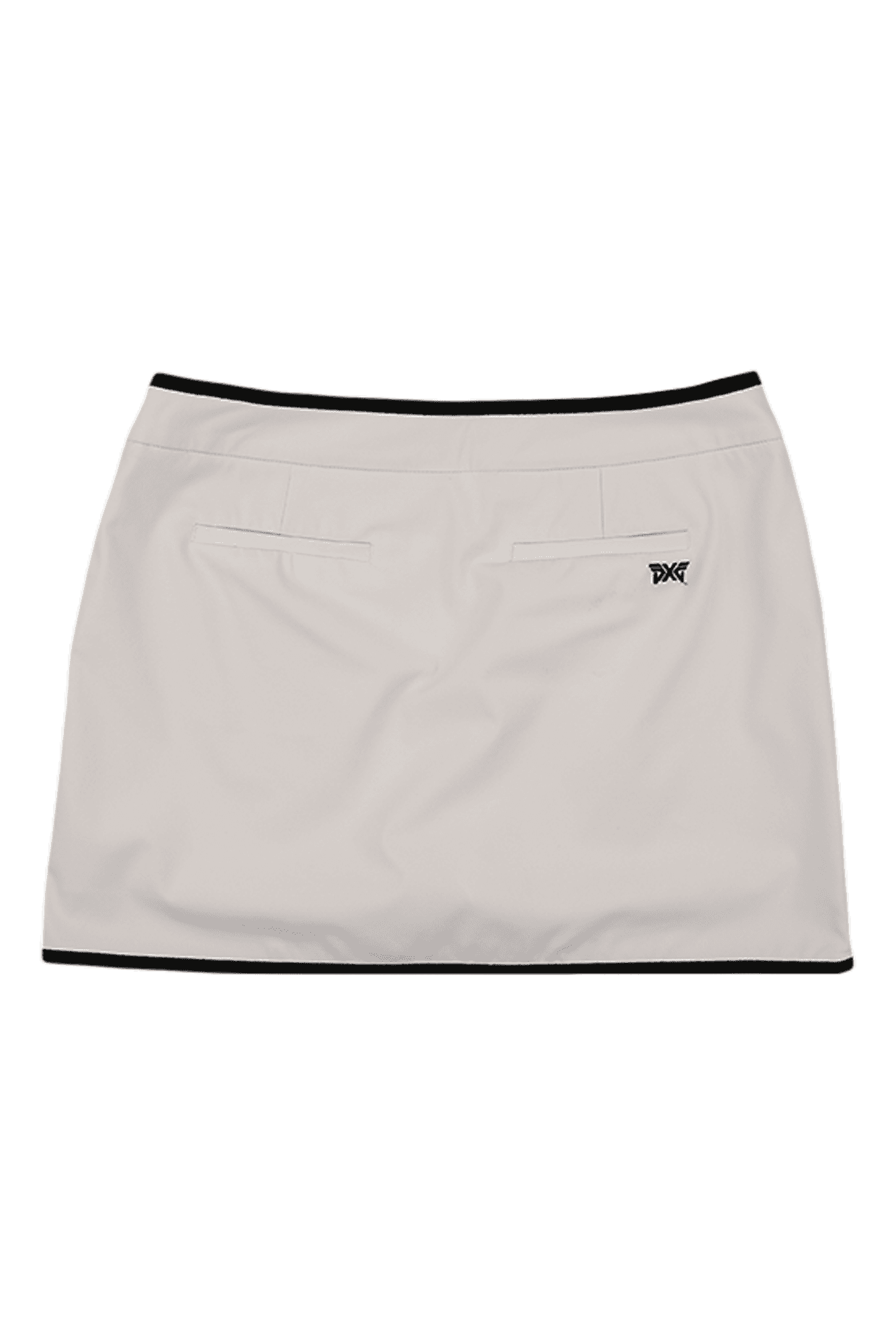 배색 라인테잎 H스커트