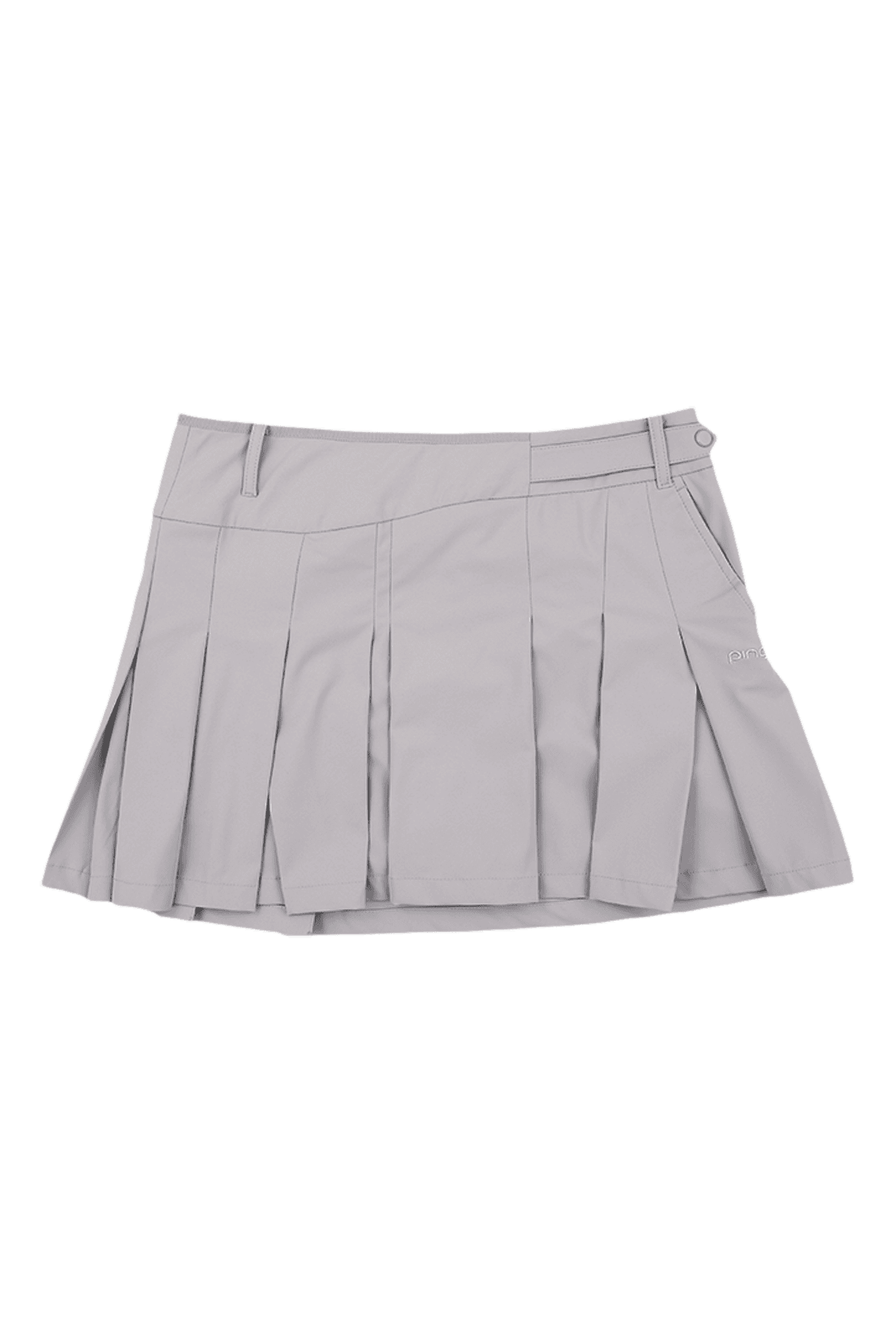 플리츠 변형 큐롯 스커트